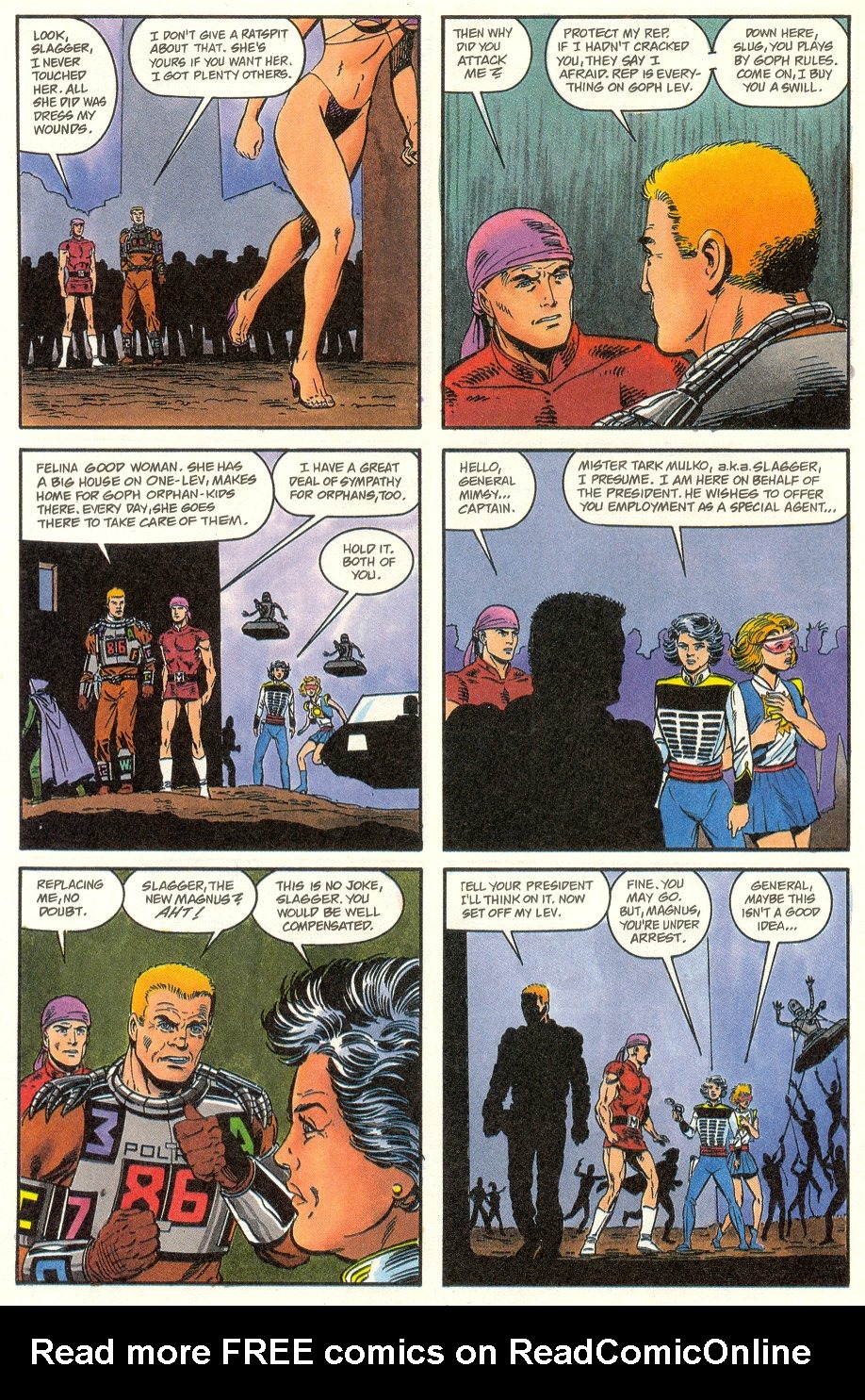 Read online Magnus Robot Fighter (1991) comic -  Issue #5 - 16