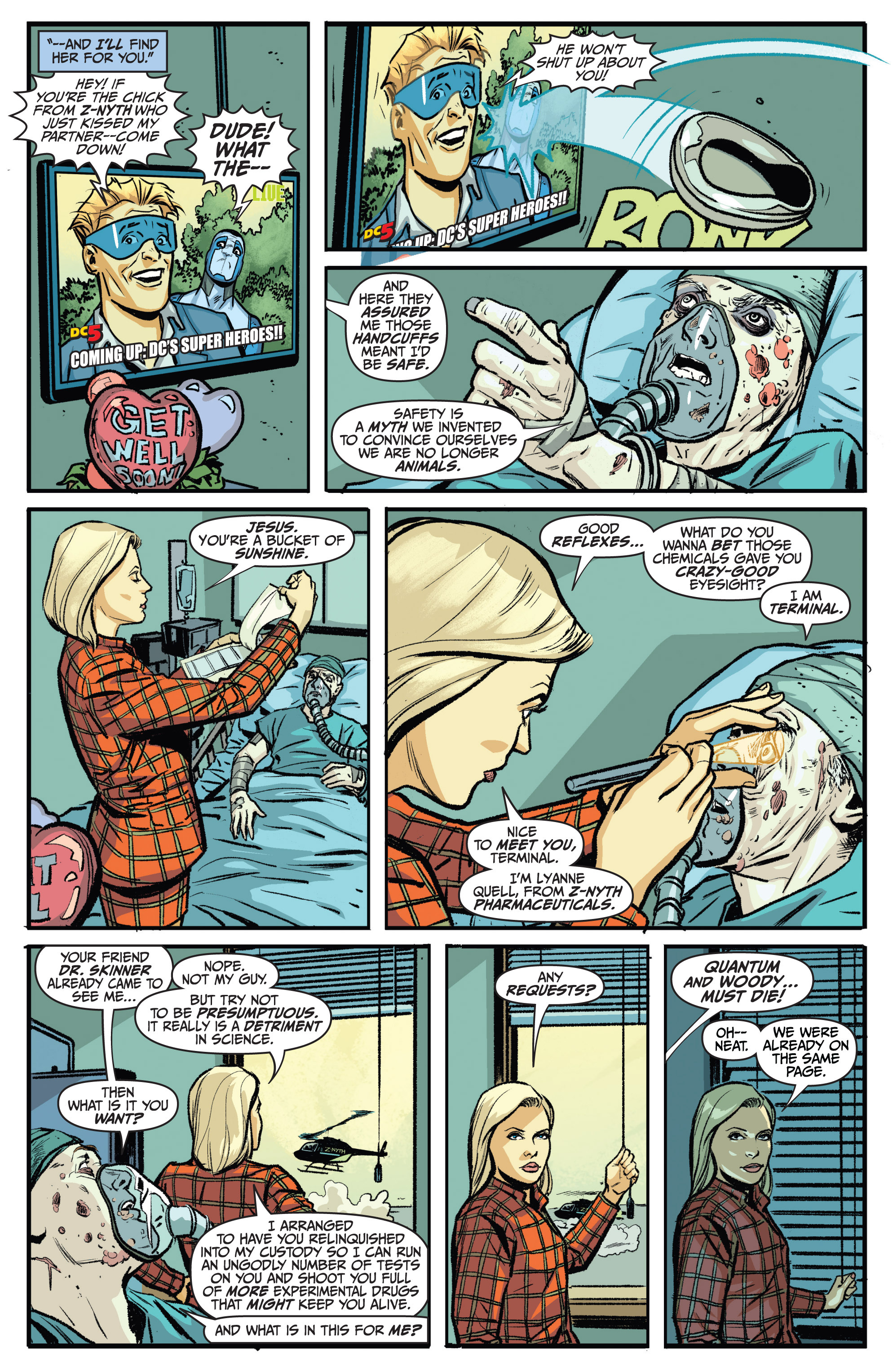 Read online Quantum and Woody Must Die comic -  Issue #2 - 12