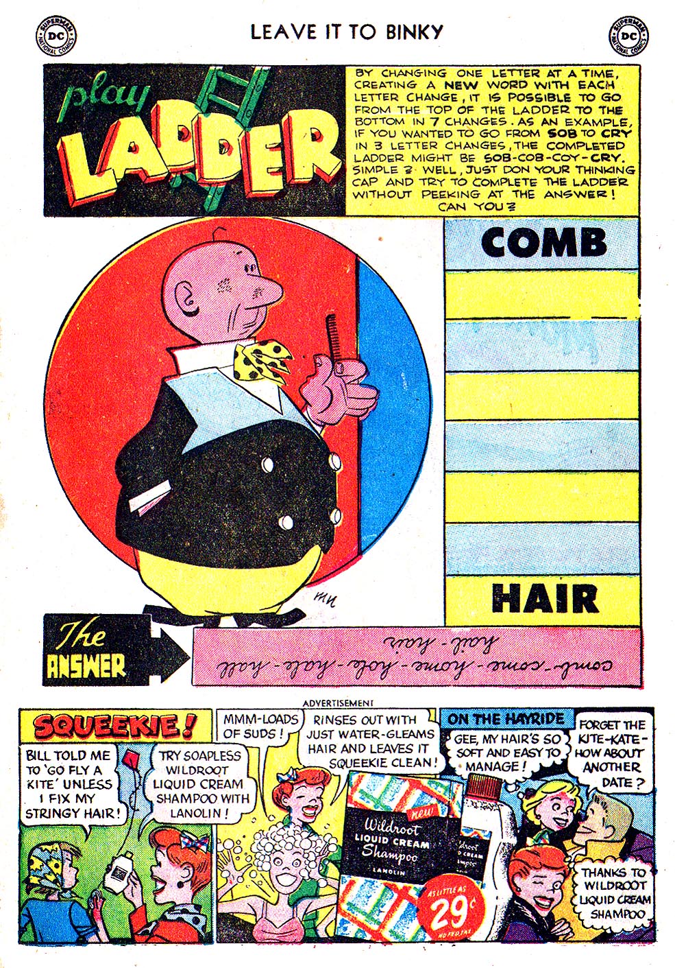 Read online Leave it to Binky comic -  Issue #22 - 22