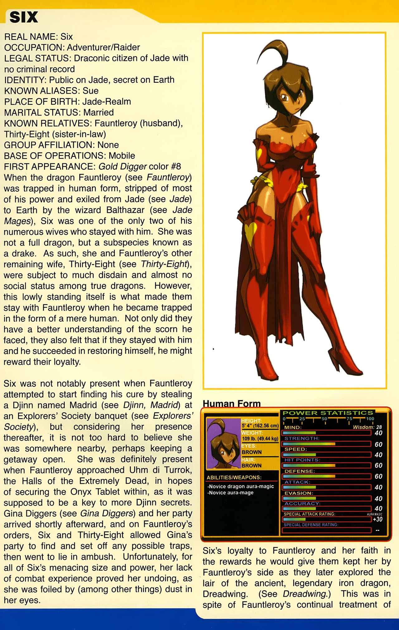 Read online Gold Digger Sourcebook: The Official Handbook of the GD Universe comic -  Issue #13 - 14