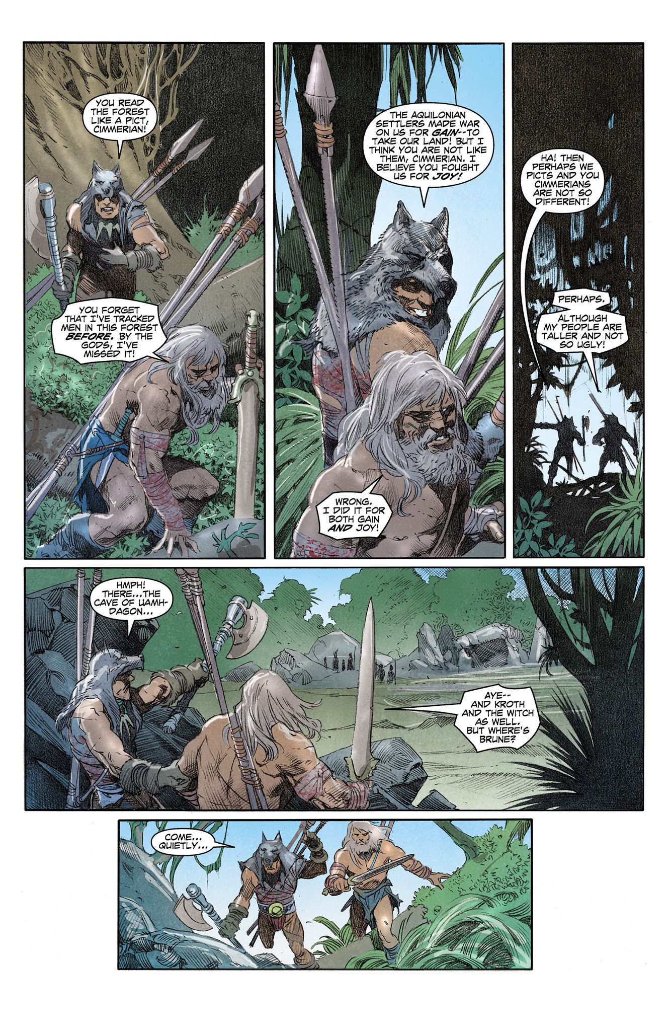Read online King Conan: Wolves Beyond the Border comic -  Issue #4 - 9