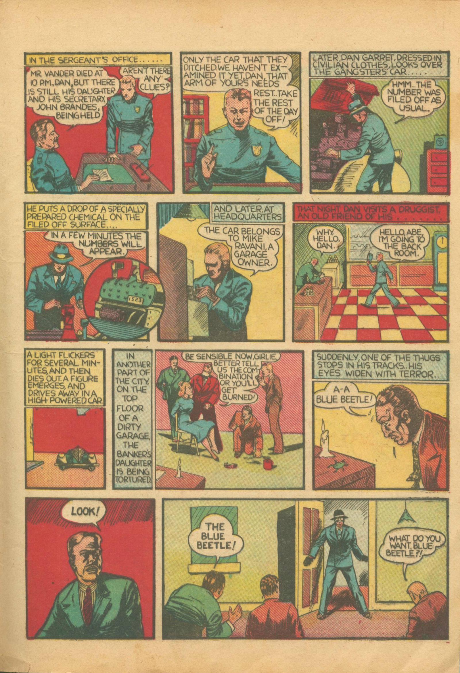 Read online The Blue Beetle comic -  Issue #1 - 17