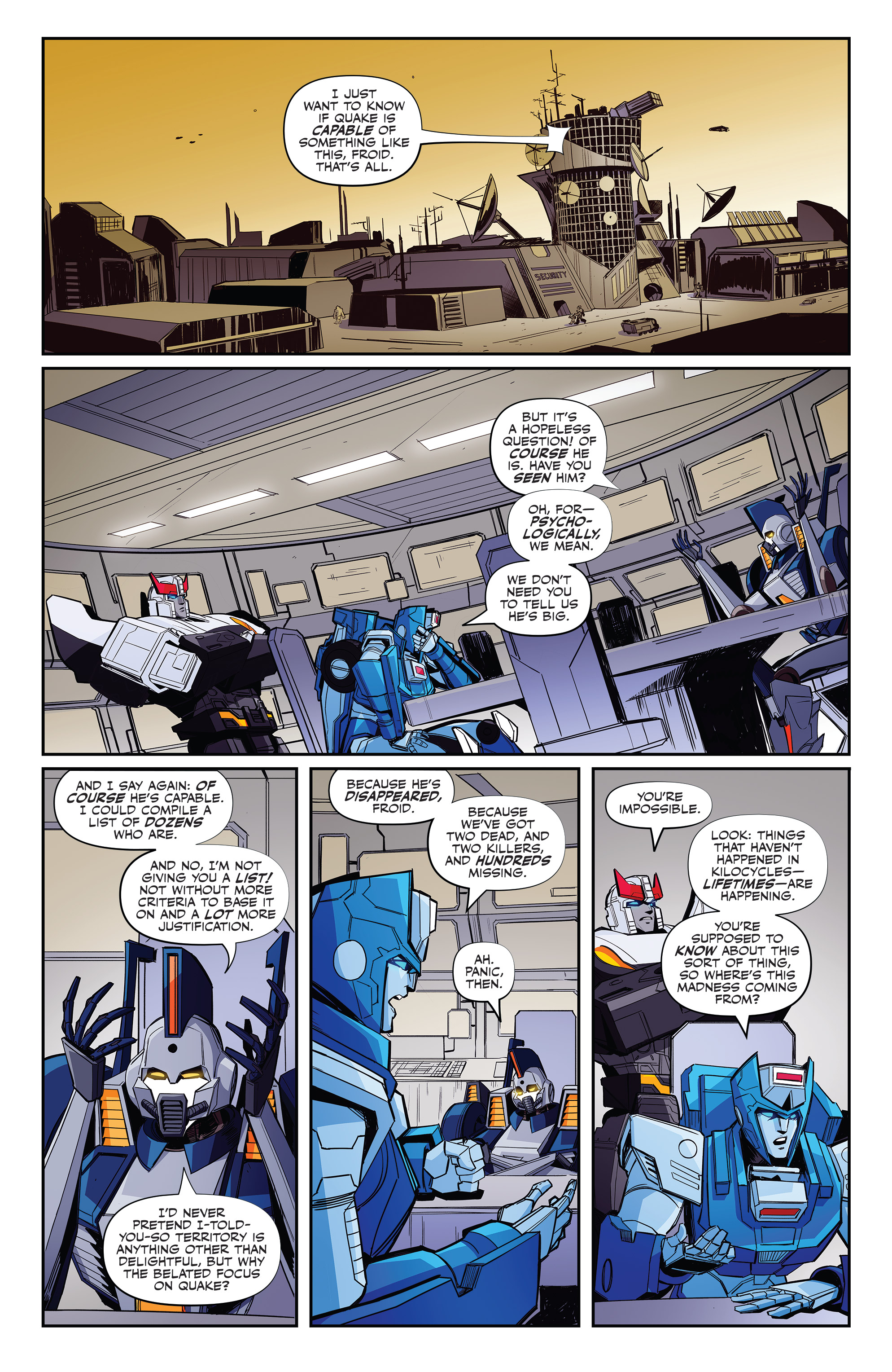 Read online Transformers (2019) comic -  Issue #8 - 19