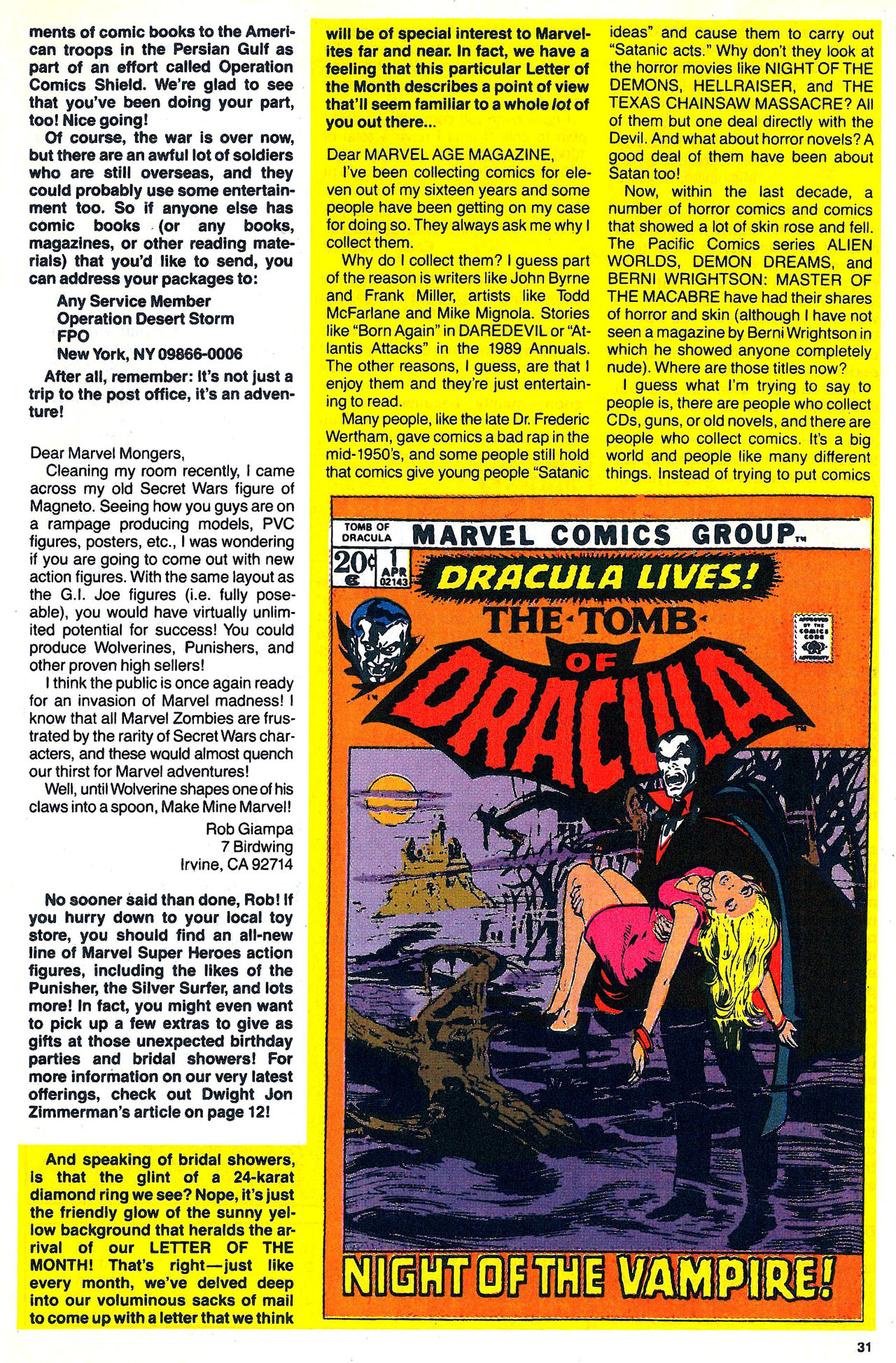 Read online Marvel Age comic -  Issue #103 - 32