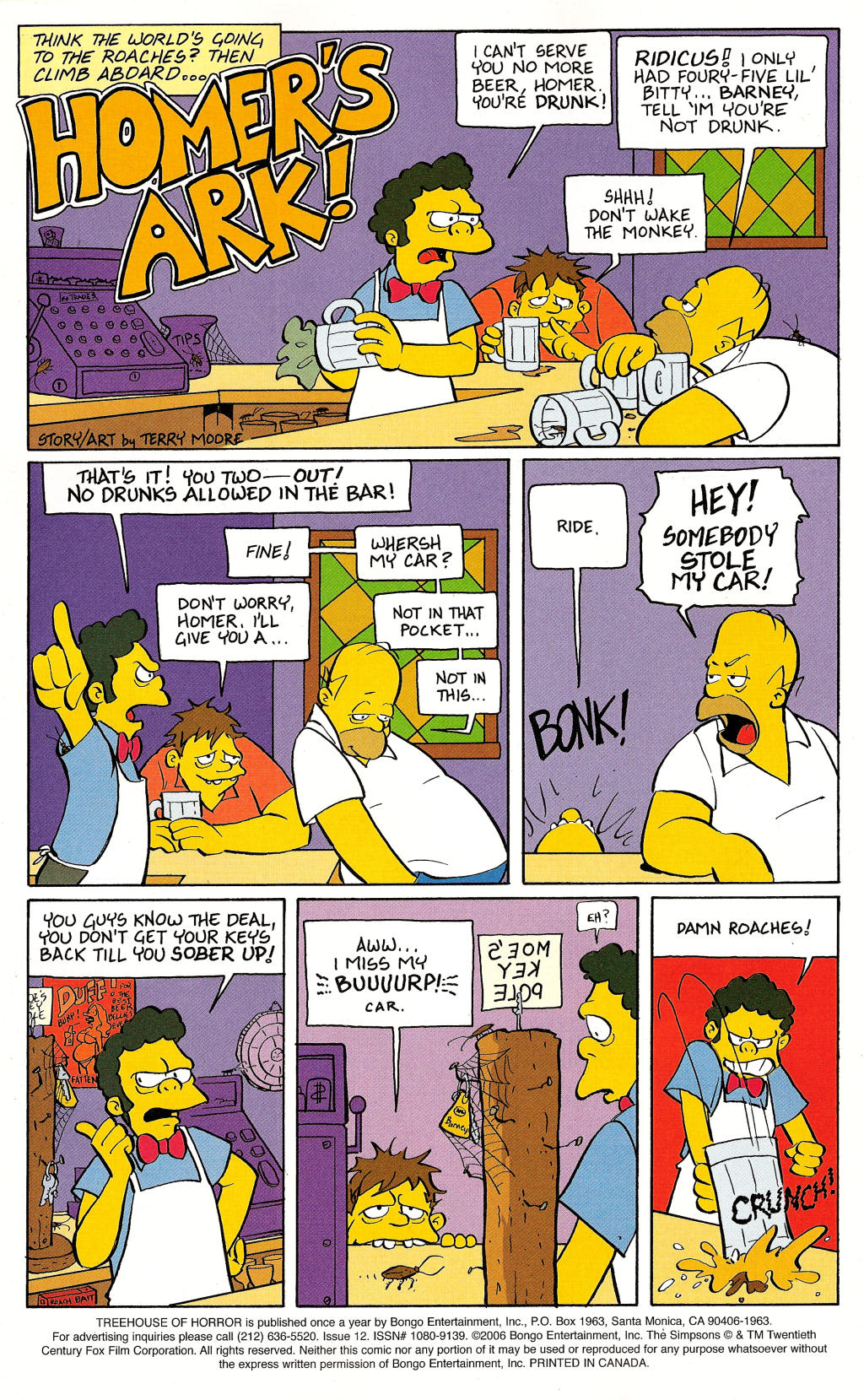 Read online Treehouse of Horror comic -  Issue #12 - 3