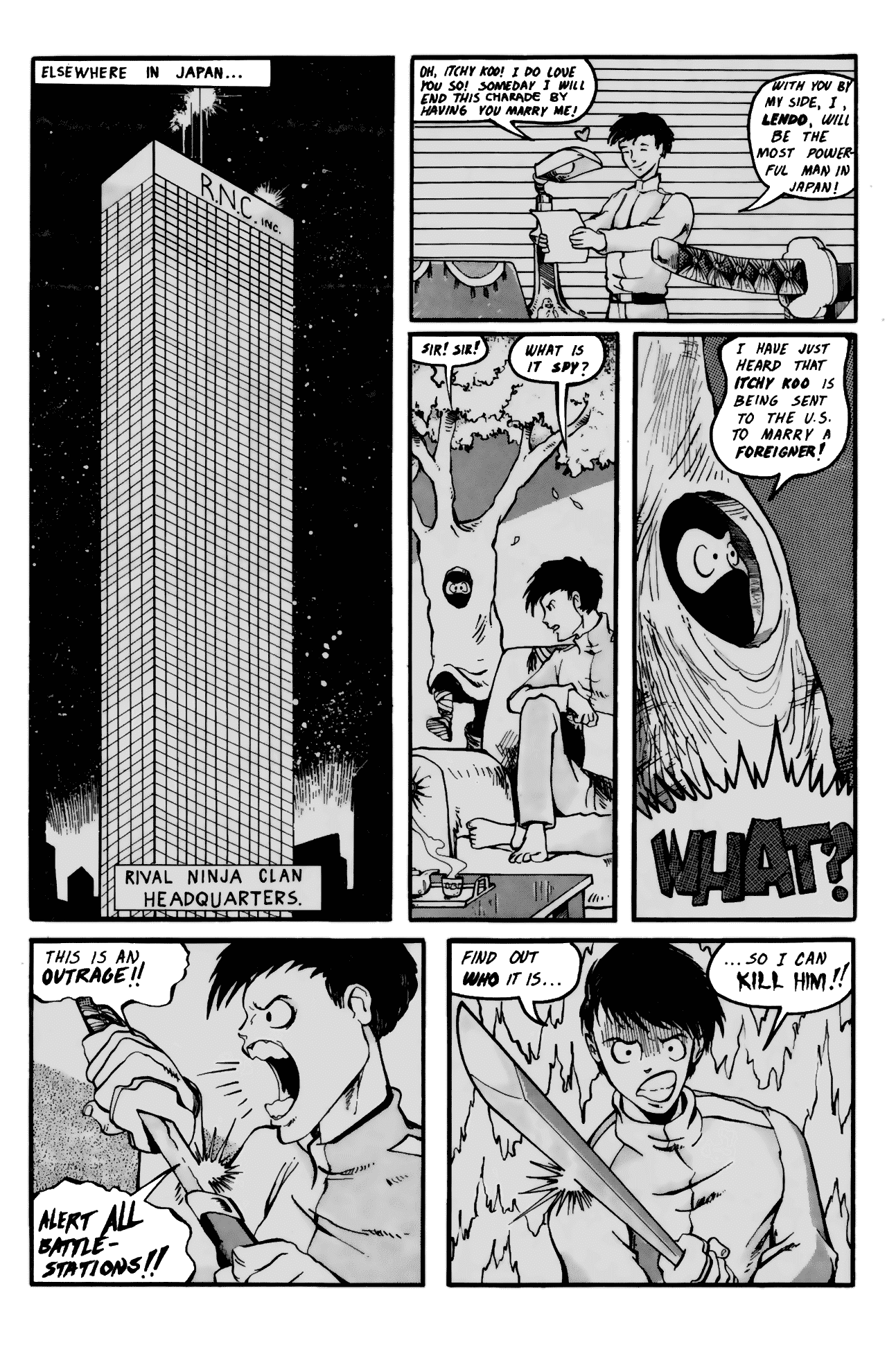 Read online Ninja High School (1986) comic -  Issue #1 - 10