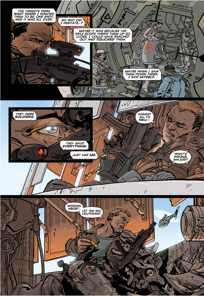 Read online Bionic Commando Chain of Command comic -  Issue # Full - 16