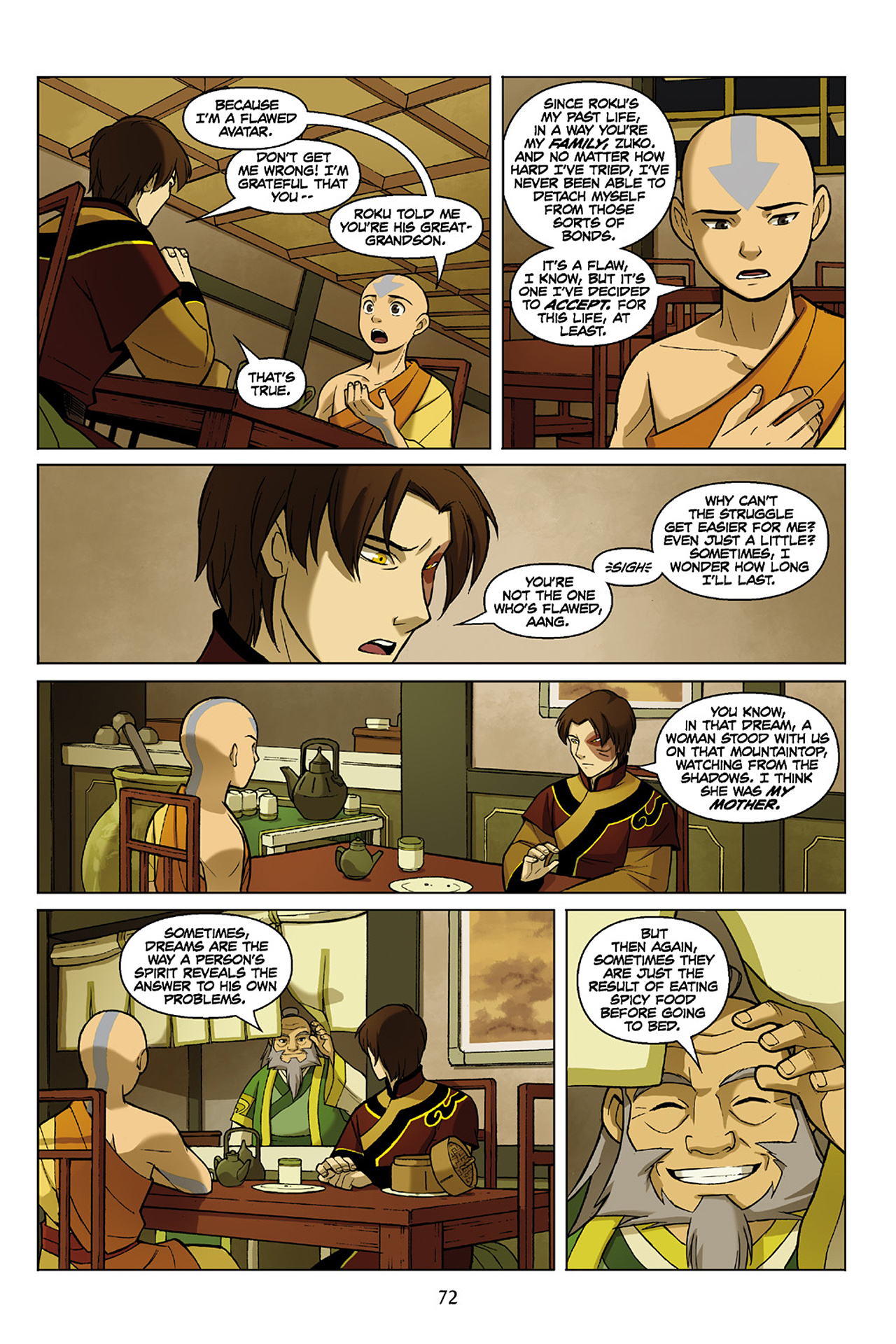 Read online Nickelodeon Avatar: The Last Airbender - The Promise comic -  Issue # Part 3 - 72