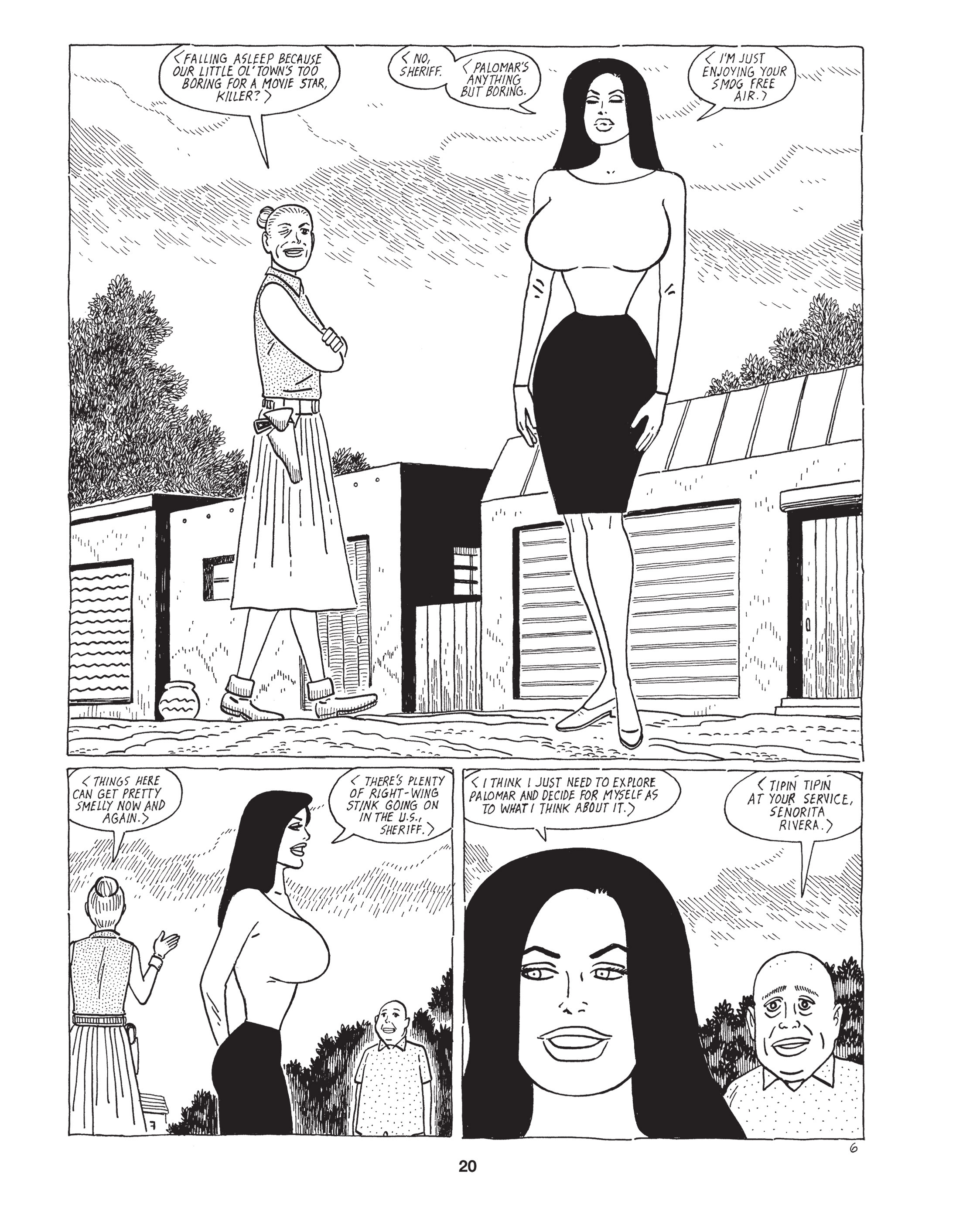 Read online Love and Rockets: New Stories comic -  Issue #5 - 21