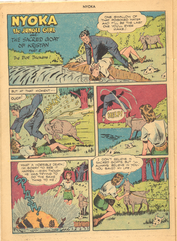 Read online Nyoka the Jungle Girl (1945) comic -  Issue #15 - 14