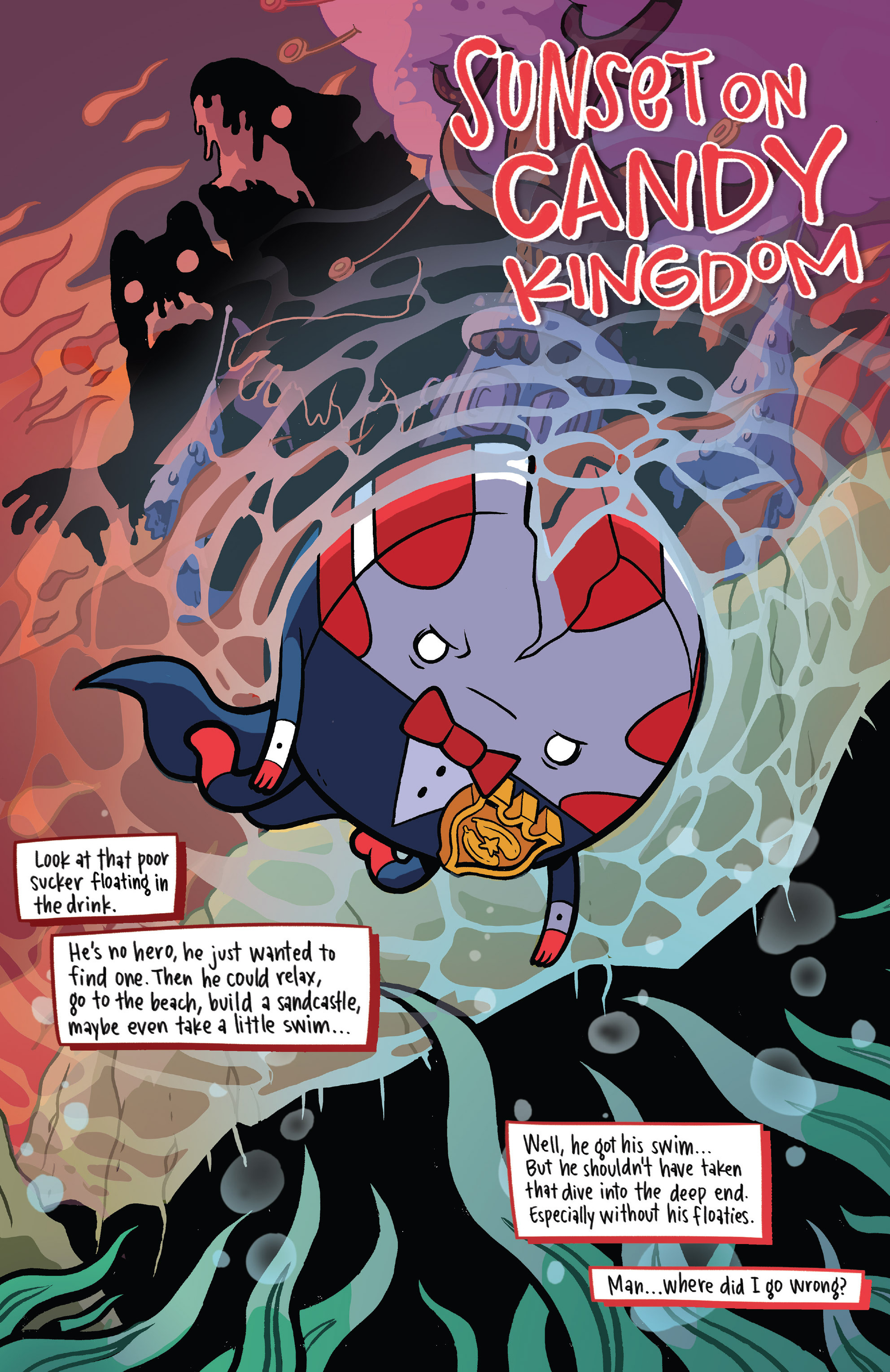 Read online Adventure Time: Candy Capers comic -  Issue #6 - 7