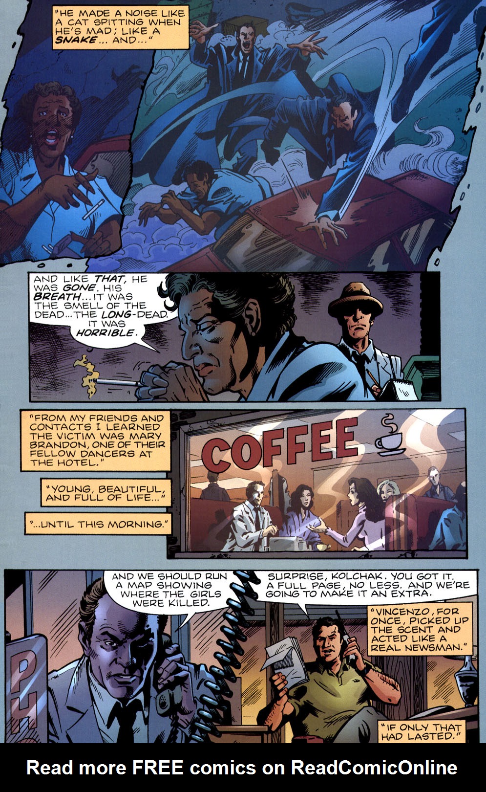 Read online Kolchak: The Night Stalker (2002) comic -  Issue # Full - 19