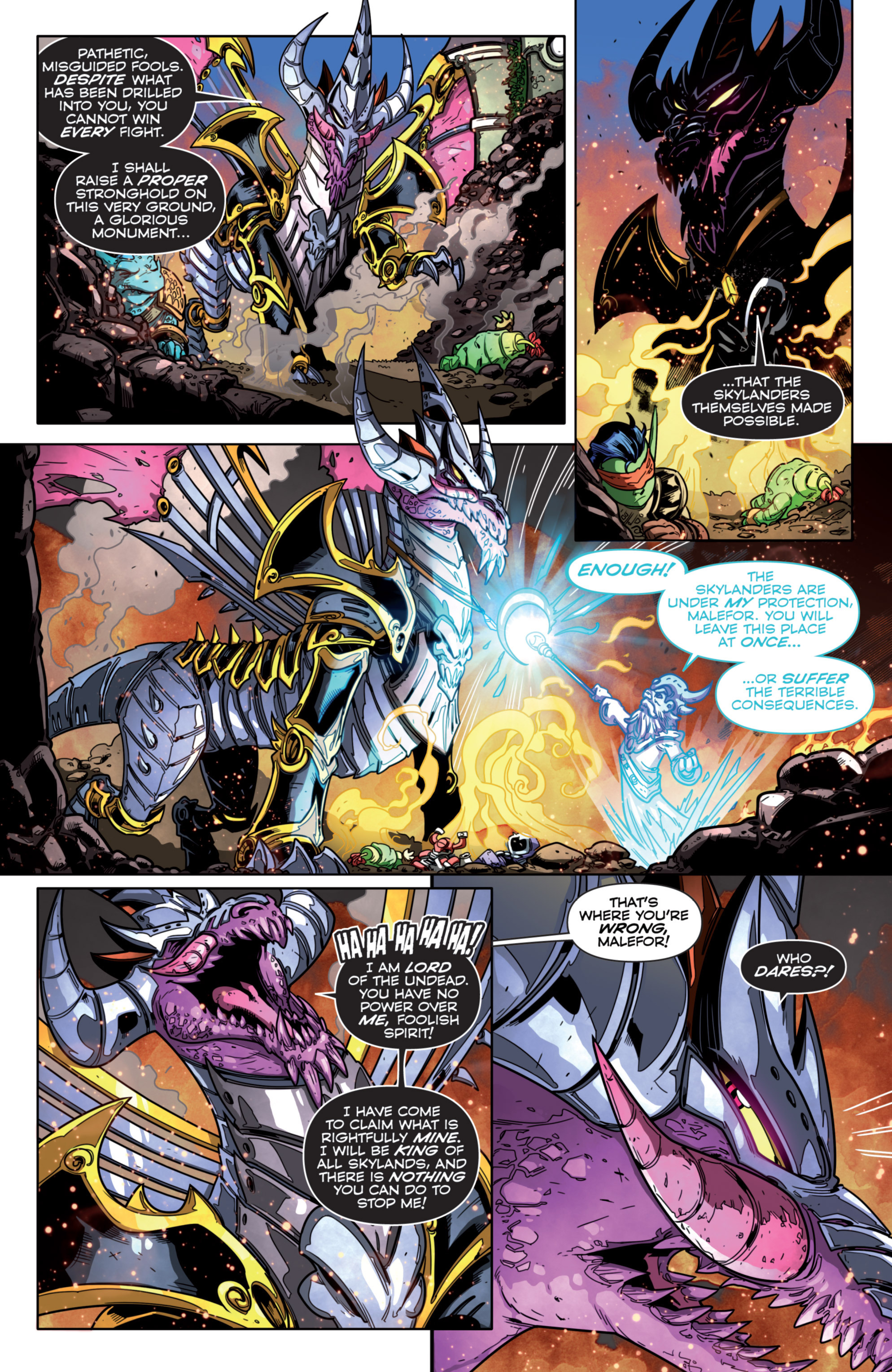 Read online Skylanders comic -  Issue #8 - 16