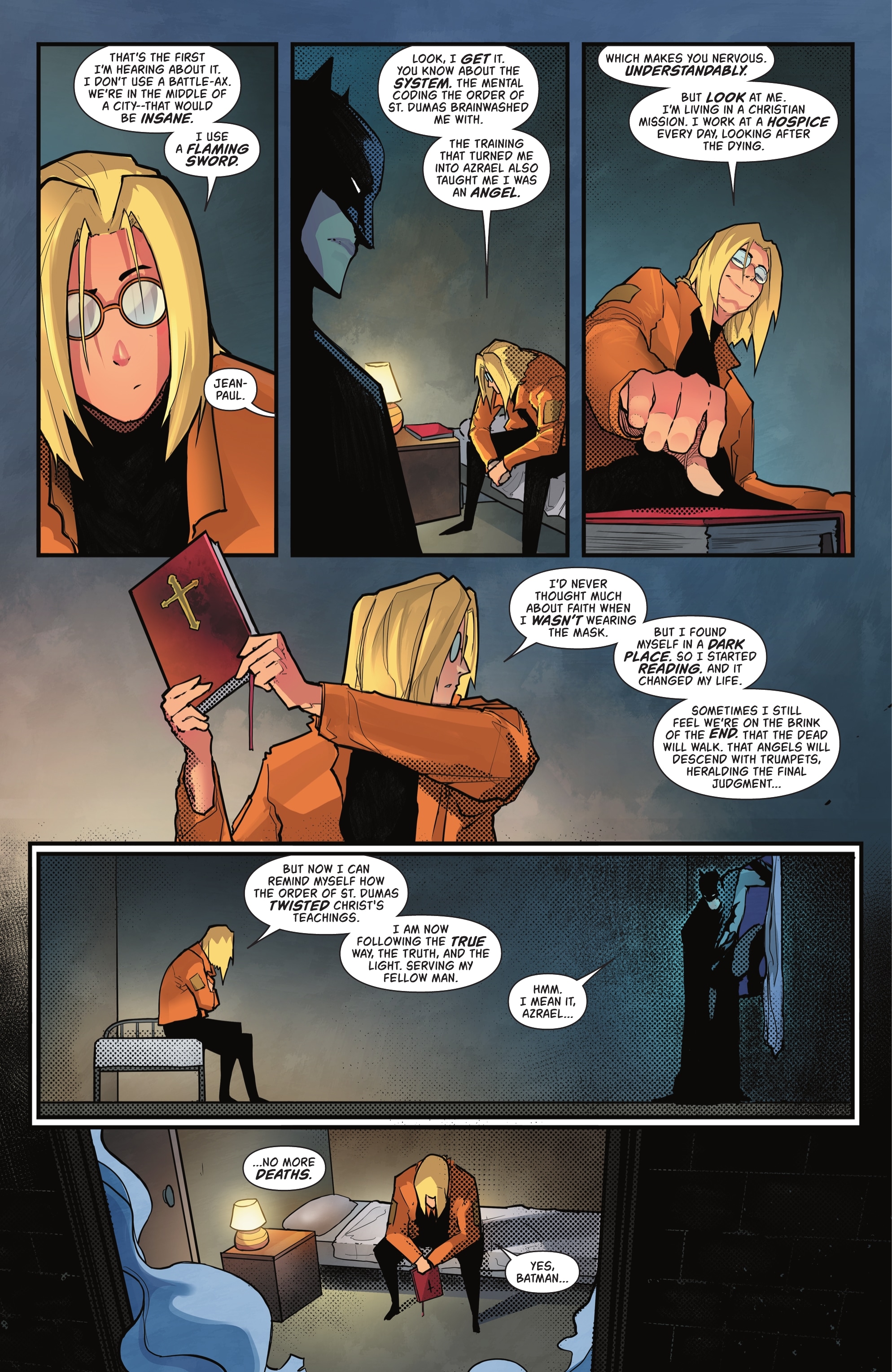 Read online Sword of Azrael: Dark Knight of the Soul comic -  Issue #1 - 10