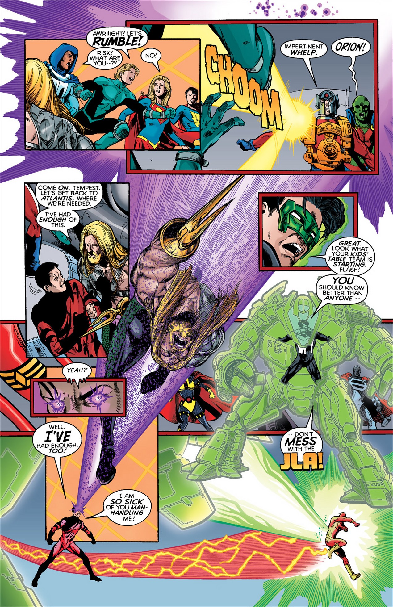 Read online JLA/Titans comic -  Issue #2 - 17