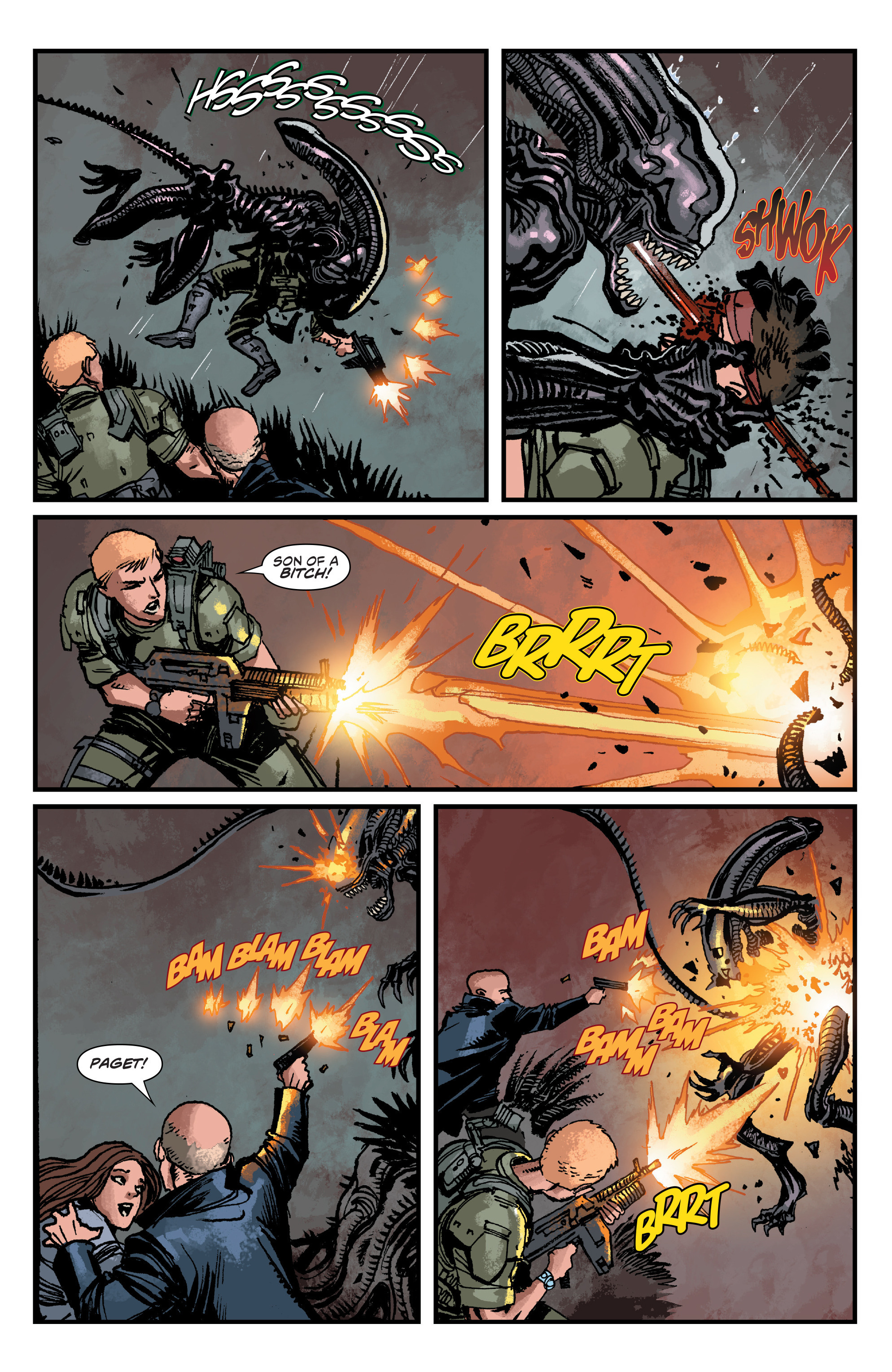 Read online Aliens: Life And Death comic -  Issue #4 - 8