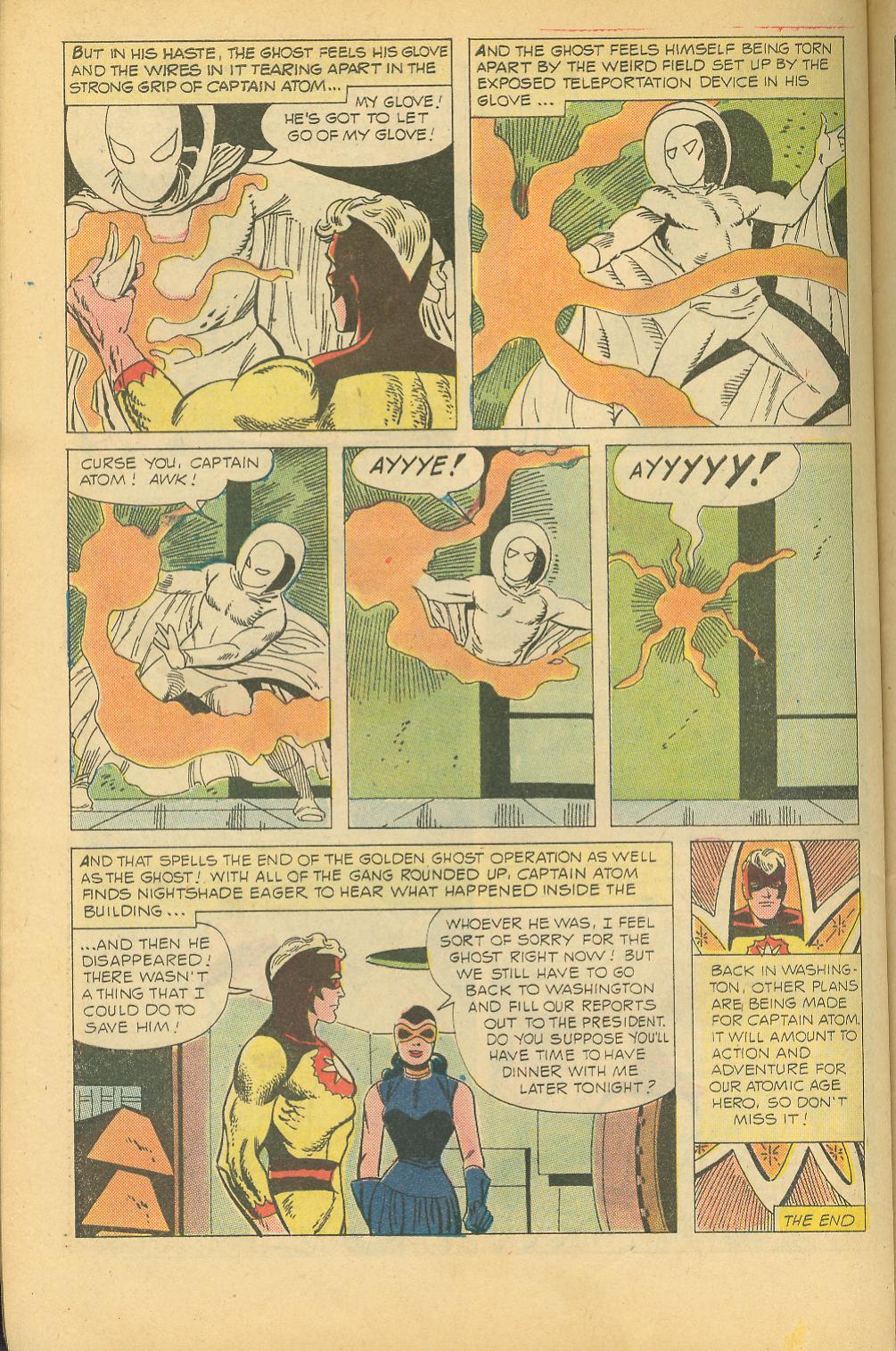 Read online Captain Atom (1965) comic -  Issue #82 - 28