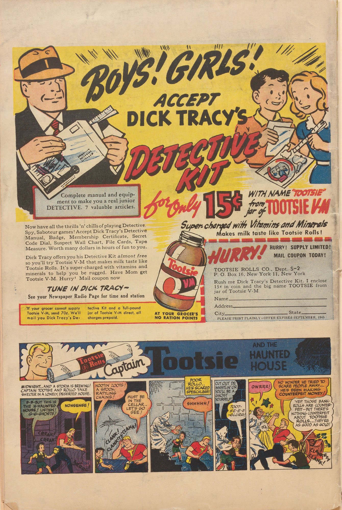 Read online Shadow Comics comic -  Issue #46 - 52