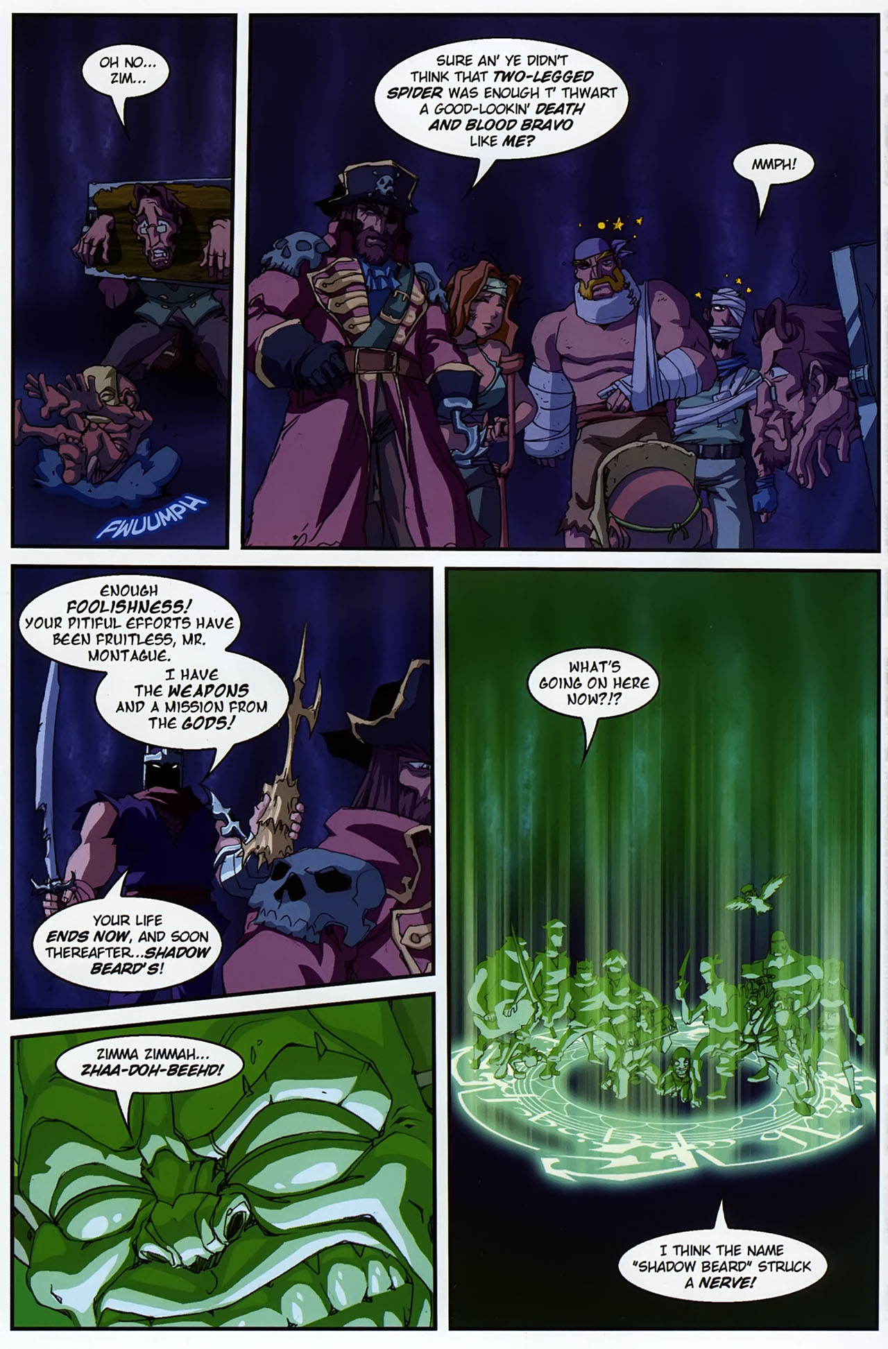 Read online Pirates vs. Ninjas II comic -  Issue #7 - 12