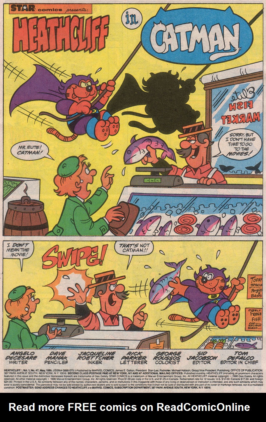 Read online Heathcliff comic -  Issue #47 - 3