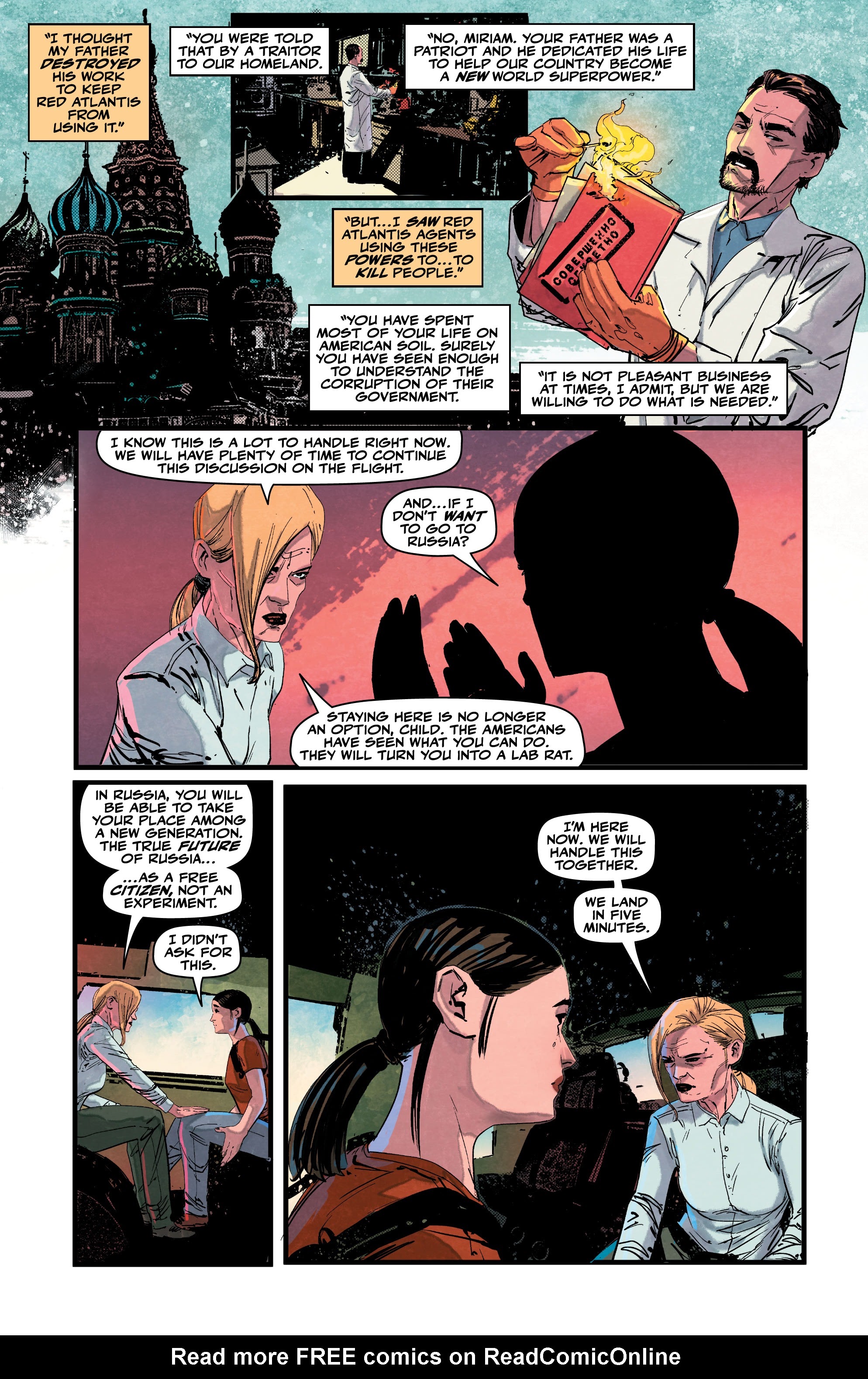 Read online Red Atlantis comic -  Issue #5 - 10