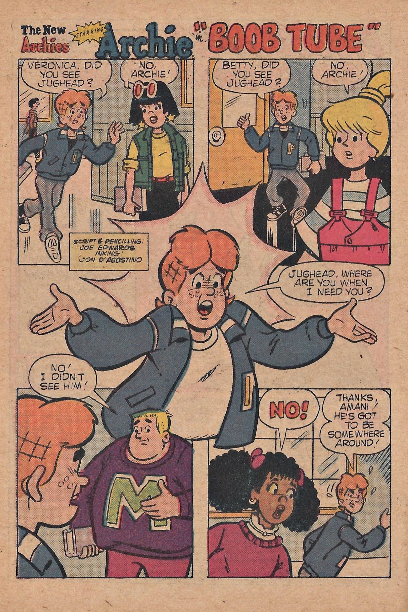 Read online The New Archies Comics Digest Magazine comic -  Issue #1 - 90
