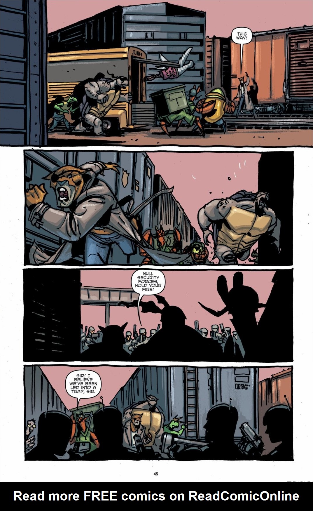 Read online Teenage Mutant Ninja Turtles: The IDW Collection comic -  Issue # TPB 6 (Part 1) - 44