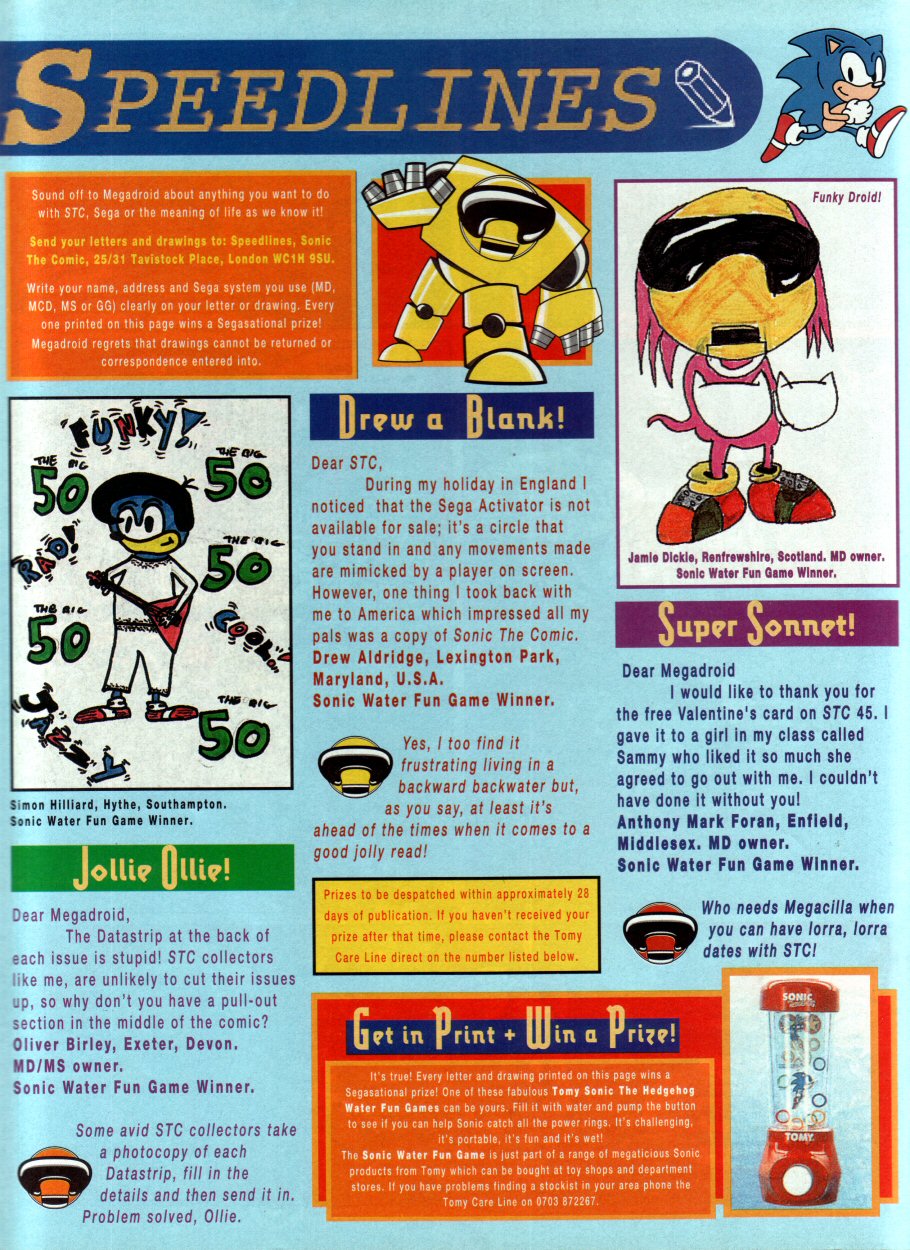 Read online Sonic the Comic comic -  Issue #50 - 31