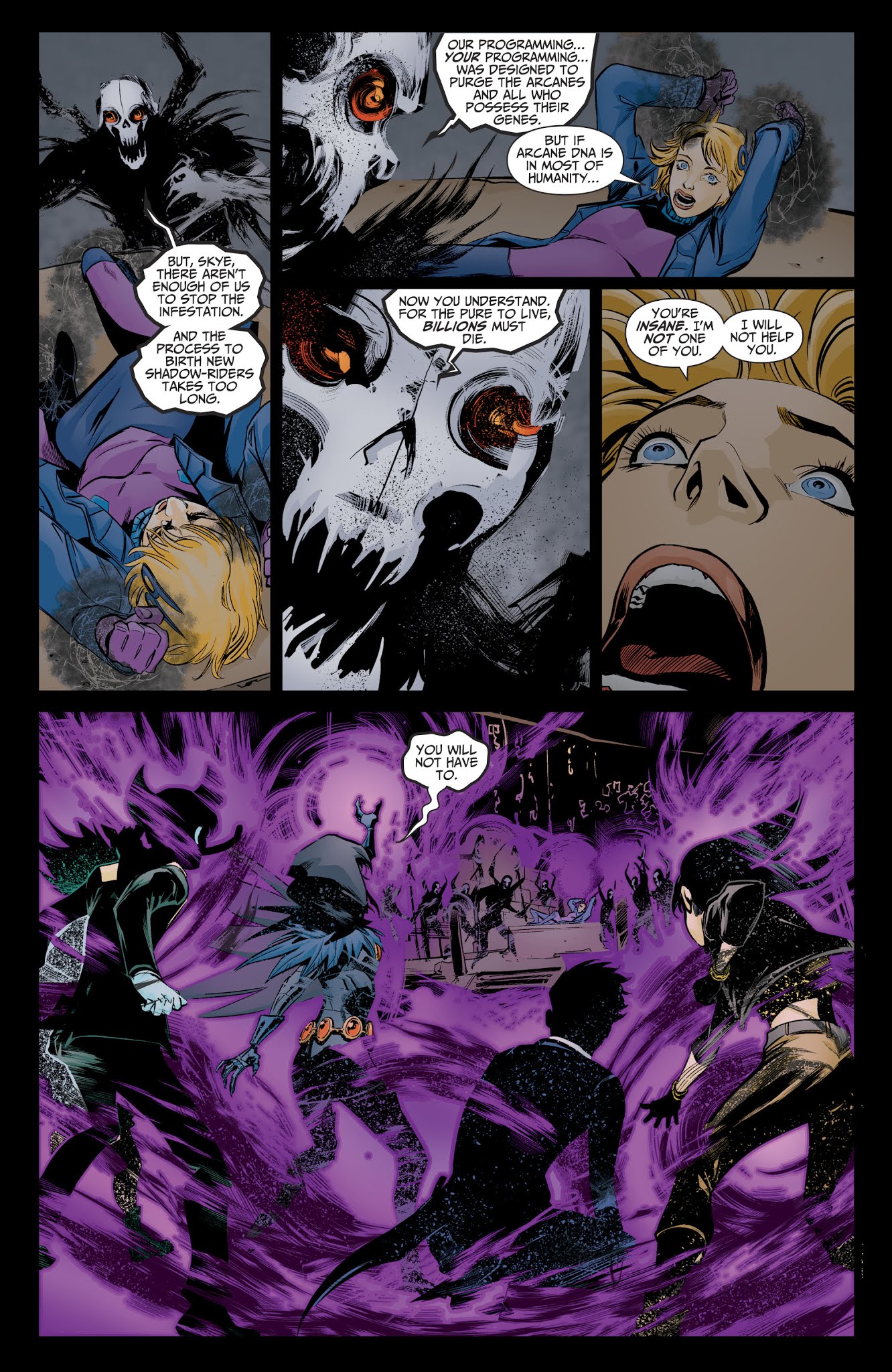 Read online Raven: Daughter of Darkness comic -  Issue #11 - 7