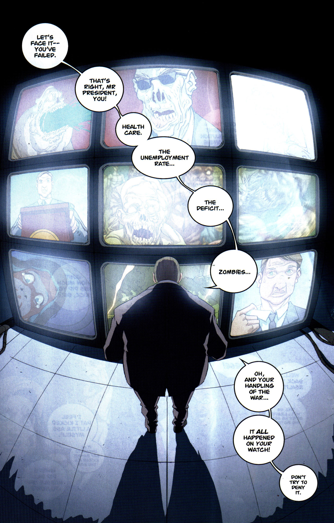 Read online President Evil comic -  Issue #3 - 12