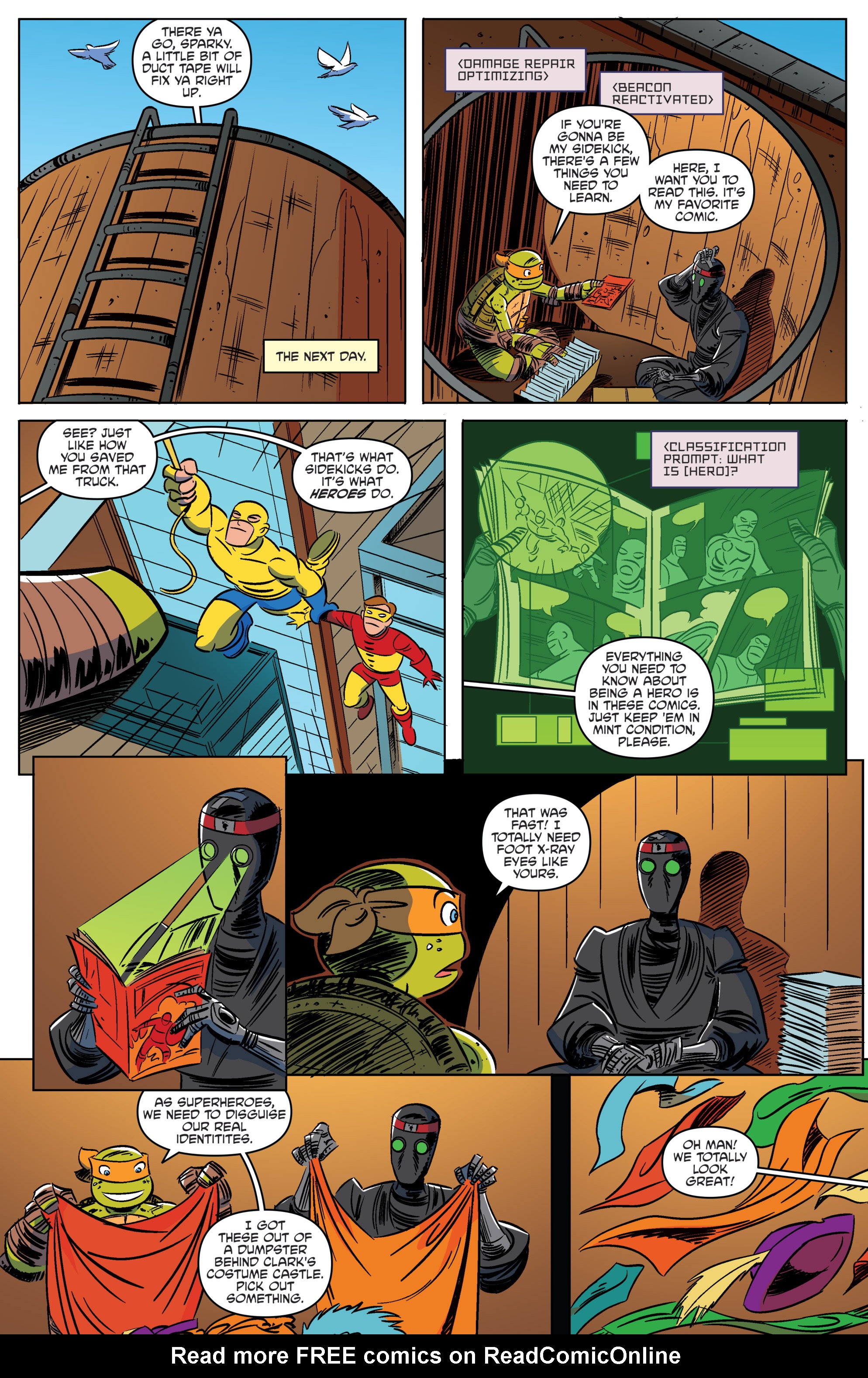 Read online Teenage Mutant Ninja Turtles New Animated Adventures comic -  Issue #11 - 7