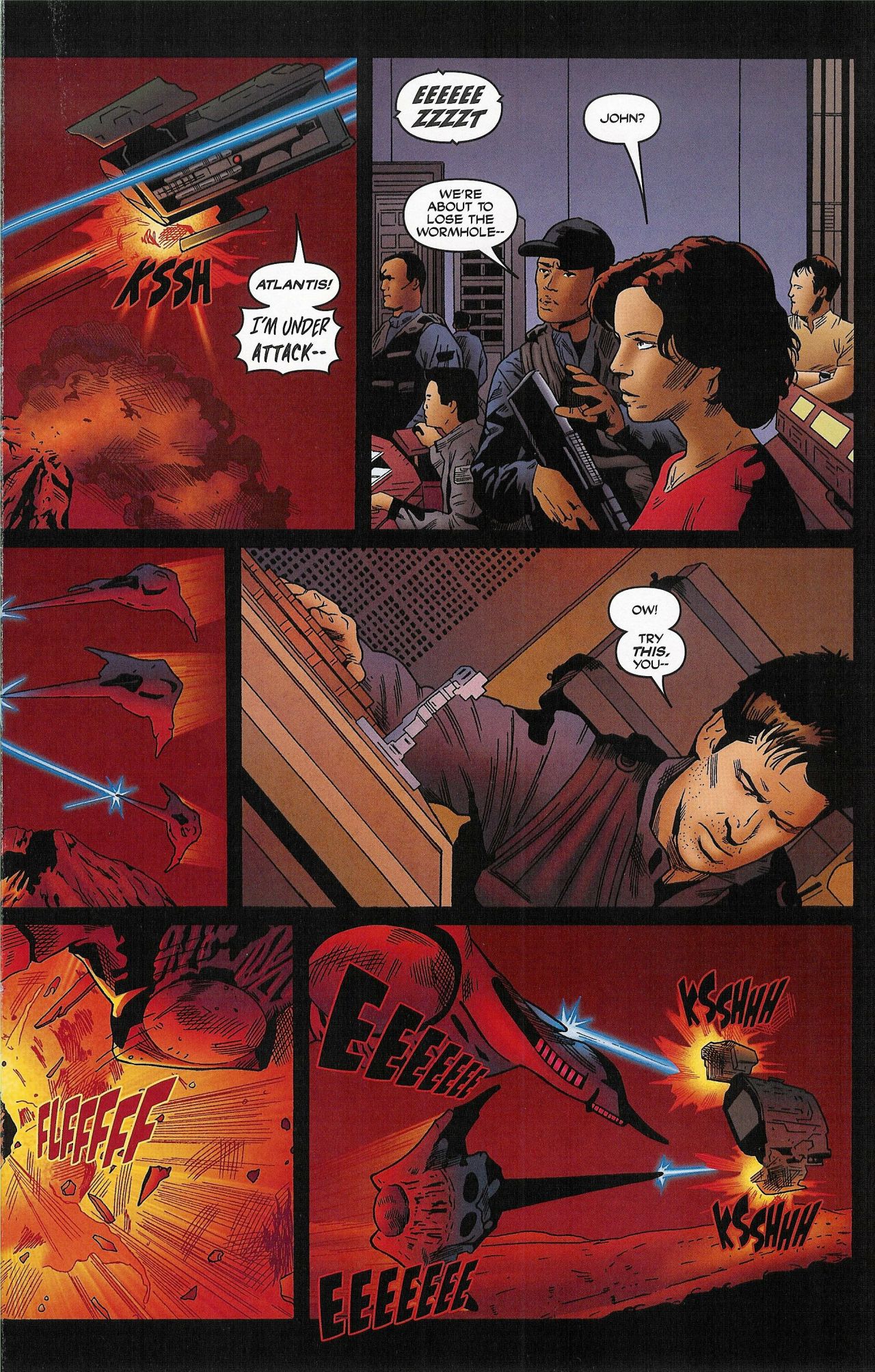 Read online Stargate Atlantis: Wraithfall comic -  Issue #1 - 25