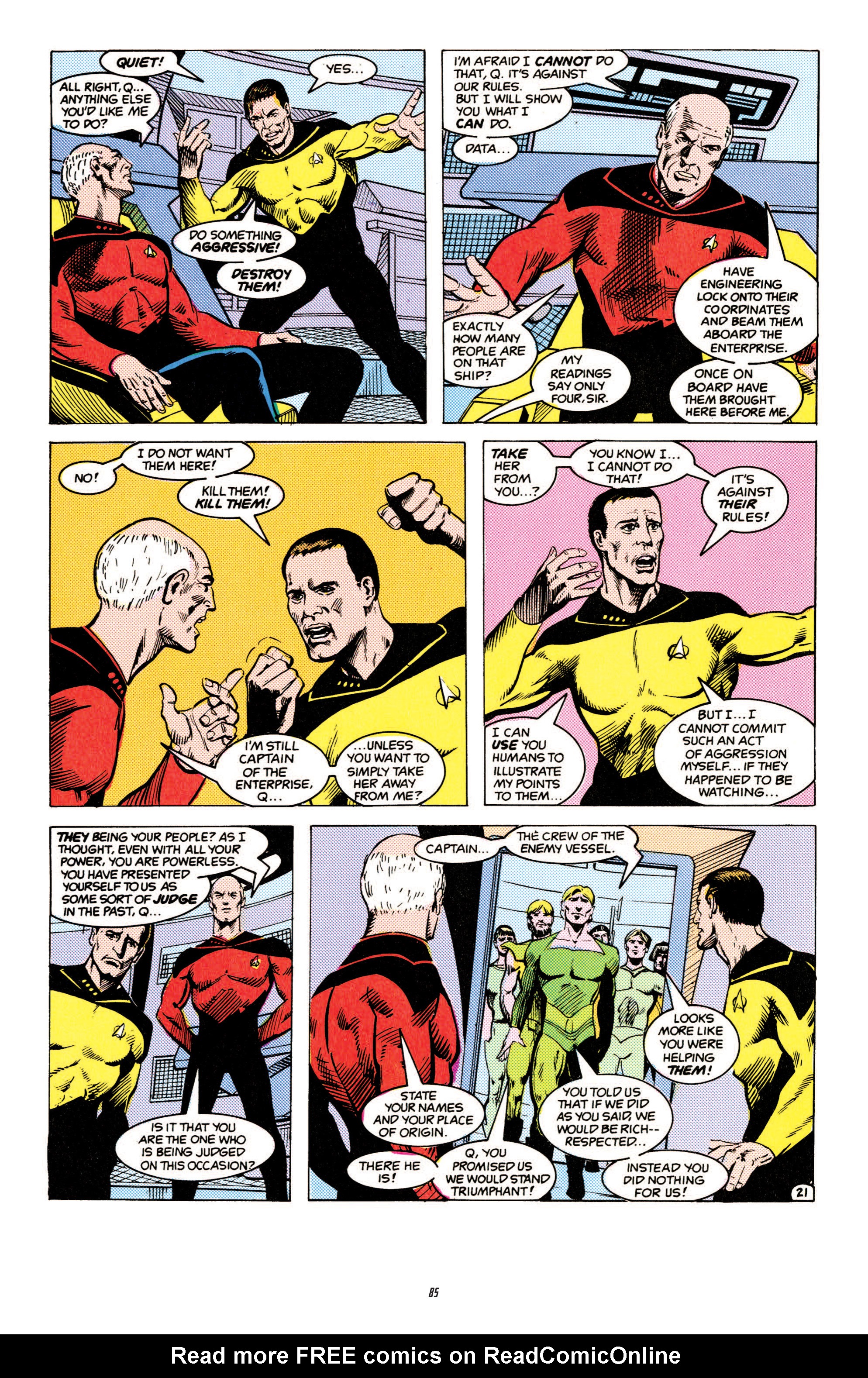Read online Star Trek Classics comic -  Issue #4 - 84