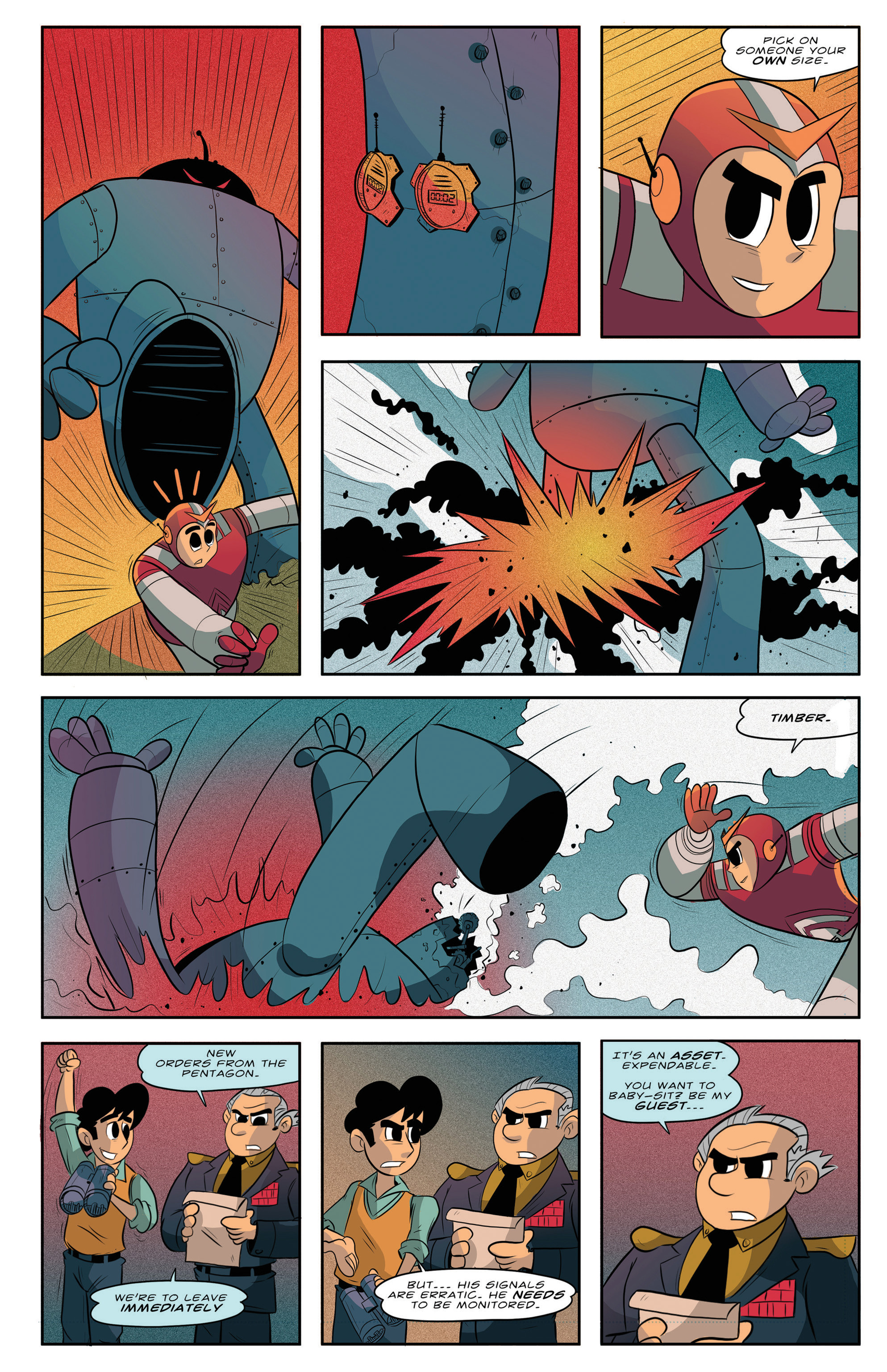 Read online Ultrabot Go Go Go! comic -  Issue # Full - 9