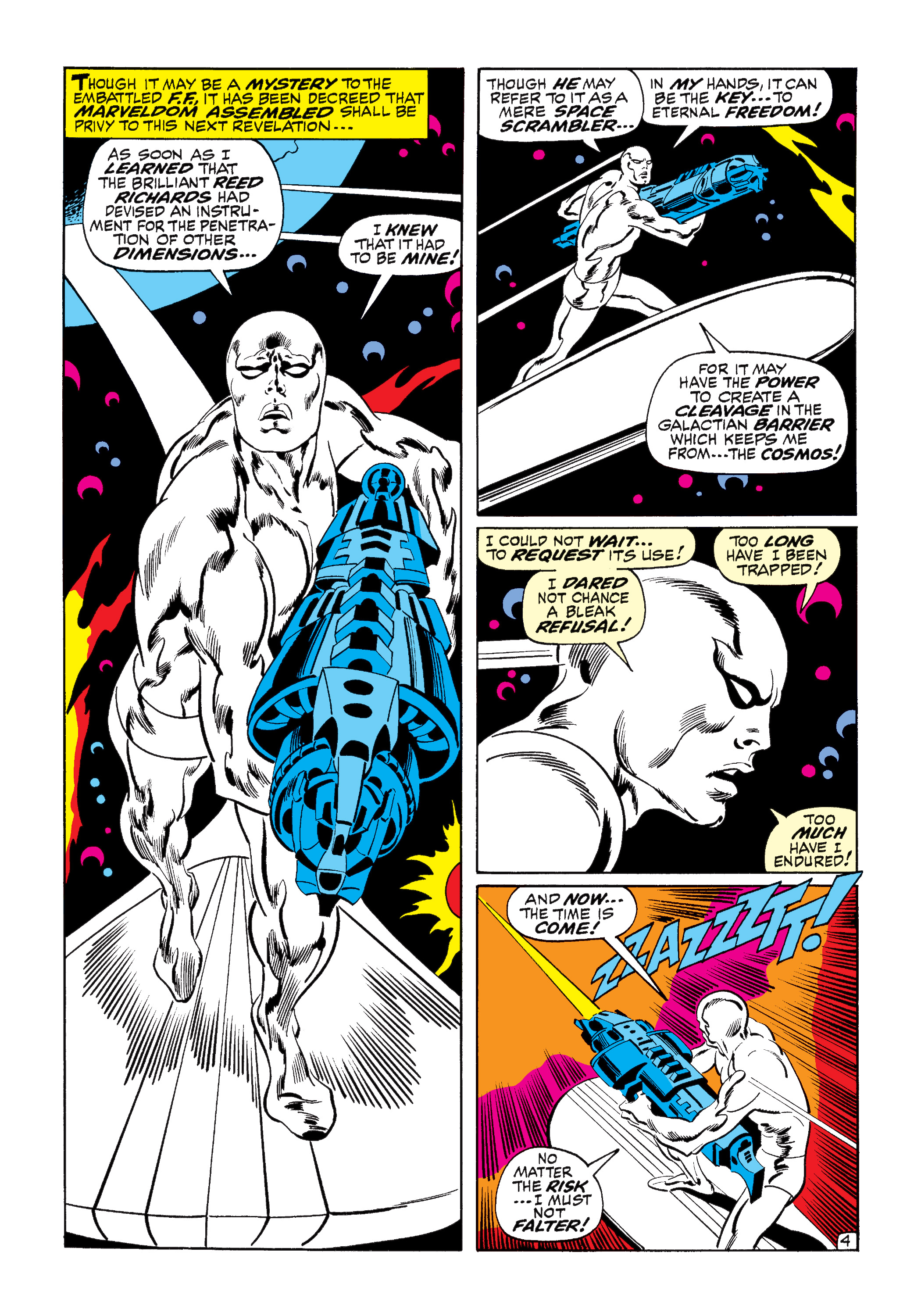 Read online Marvel Masterworks: The Silver Surfer comic -  Issue # TPB 1 (Part 2) - 72