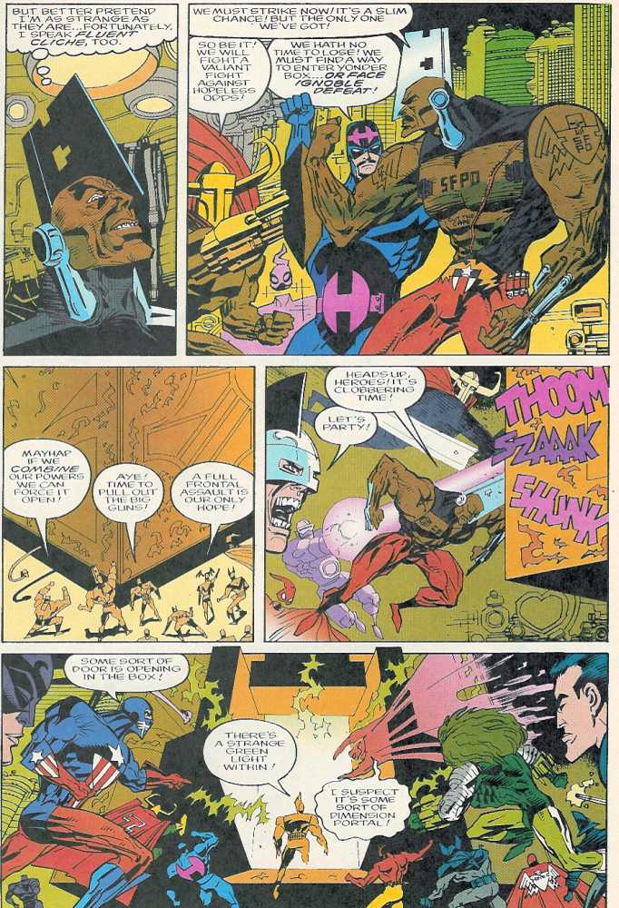 Read online Pinhead vs. Marshal Law: Law in Hell comic -  Issue #2 - 9