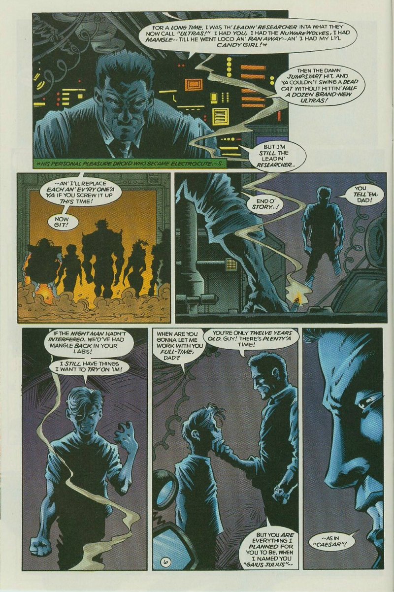 Read online The Night Man comic -  Issue #6 - 7