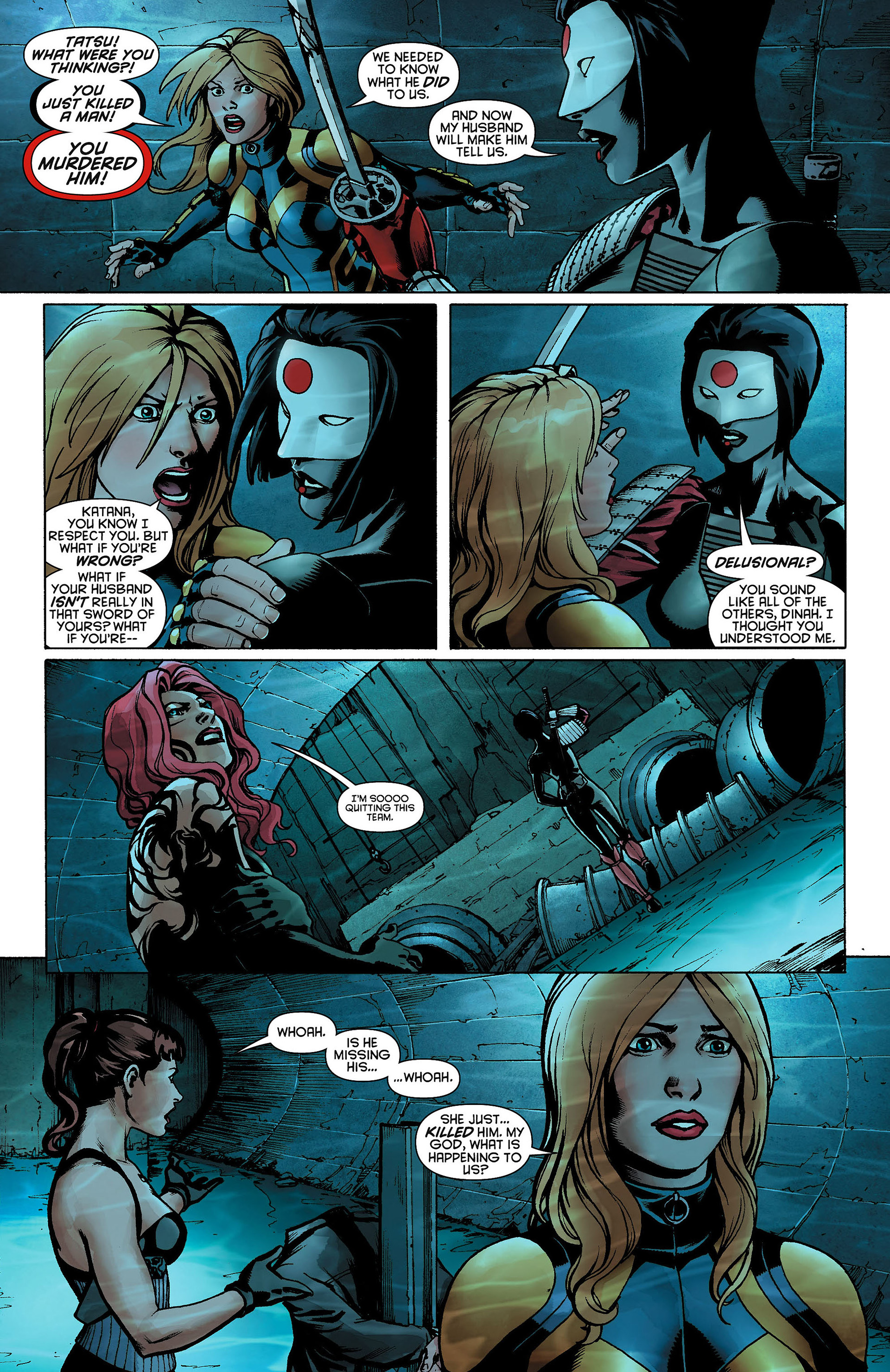 Read online Birds of Prey (2011) comic -  Issue #7 - 18