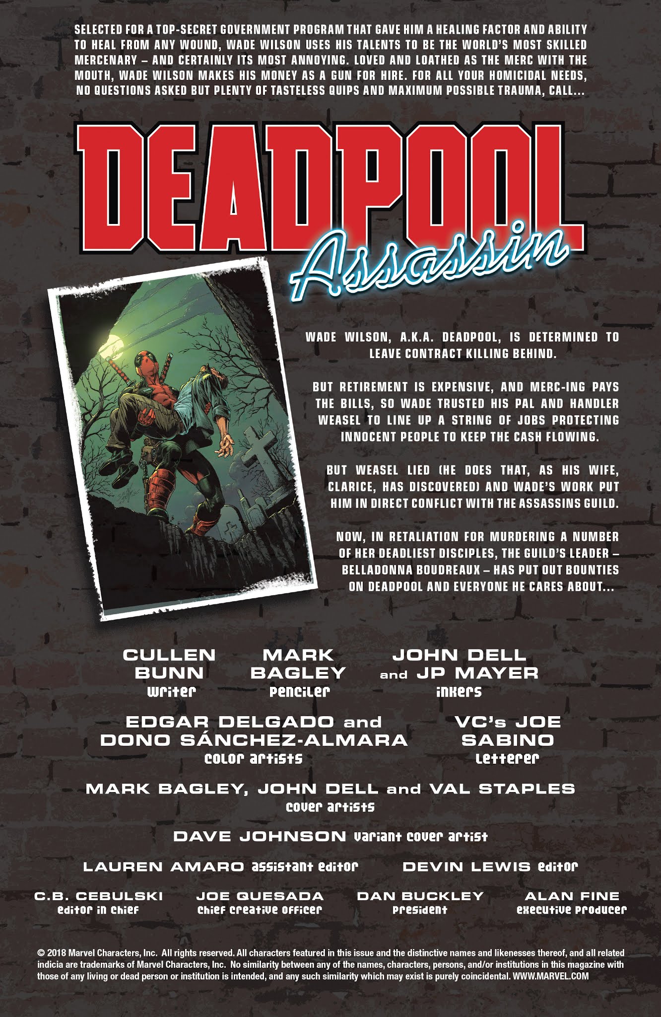 Read online Deadpool: Assassin comic -  Issue #5 - 2