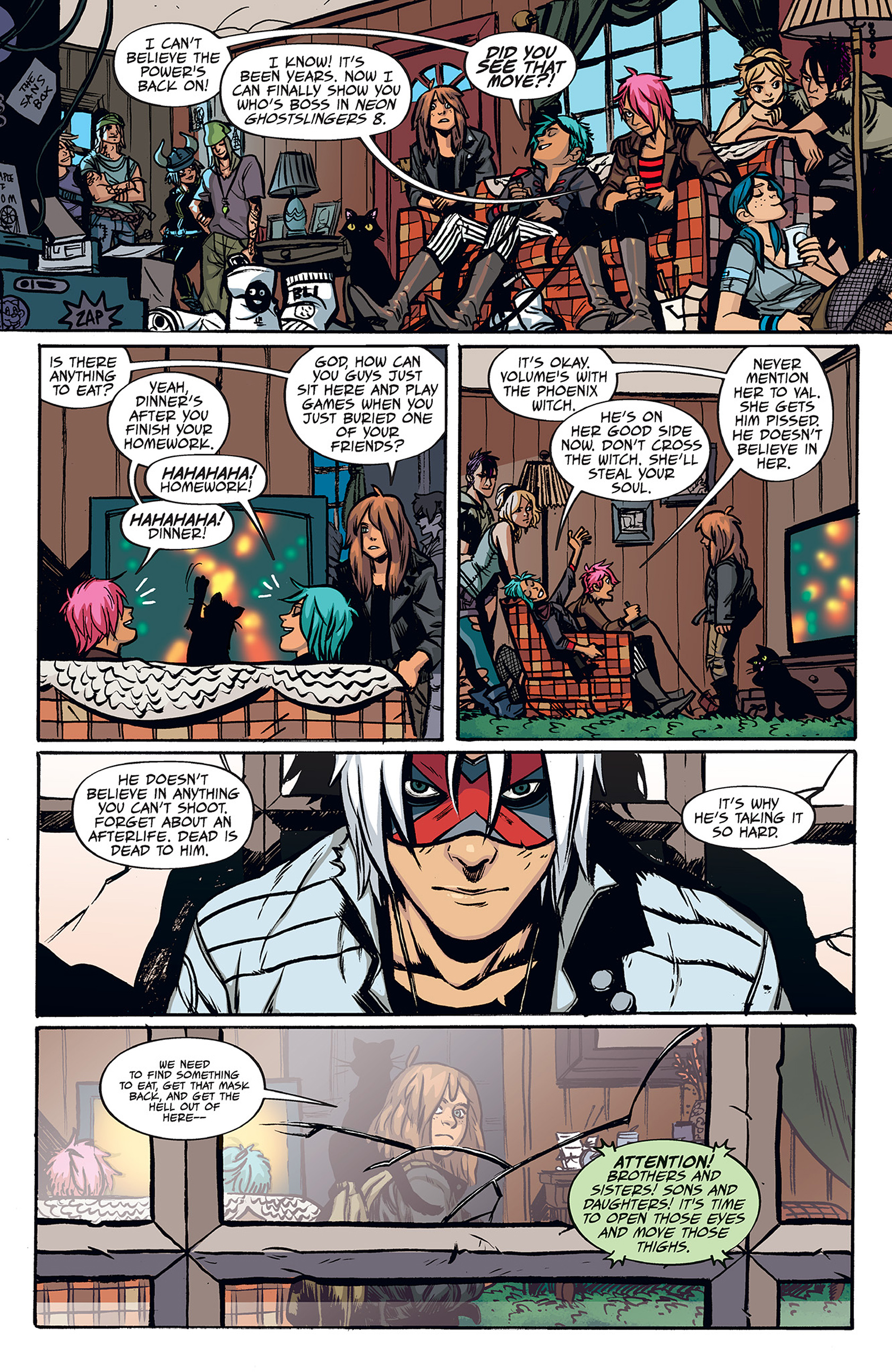 Read online The True Lives Of The Fabulous Killjoys comic -  Issue #1 - 19