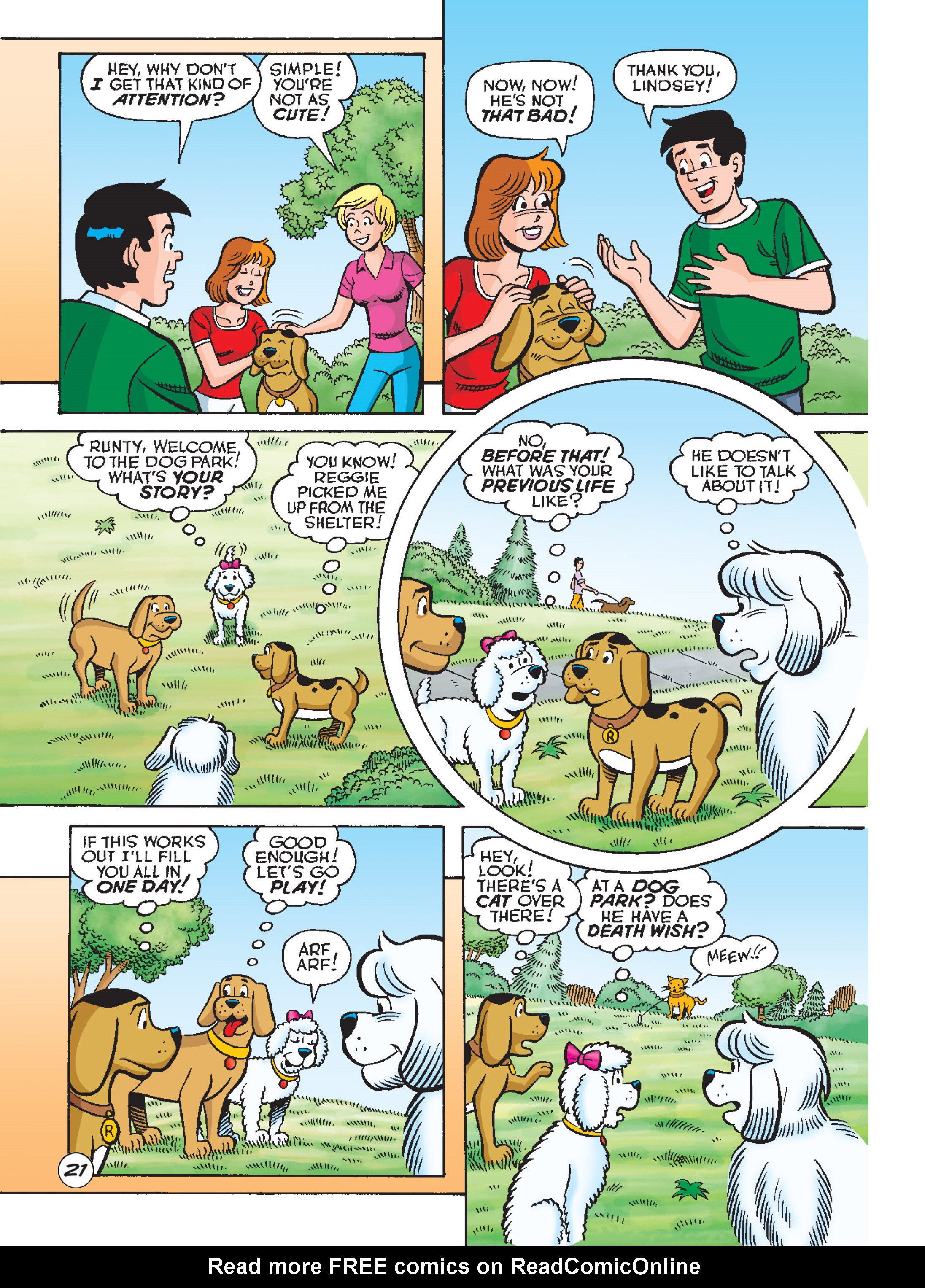 Read online Archie And Me Comics Digest comic -  Issue #18 - 56