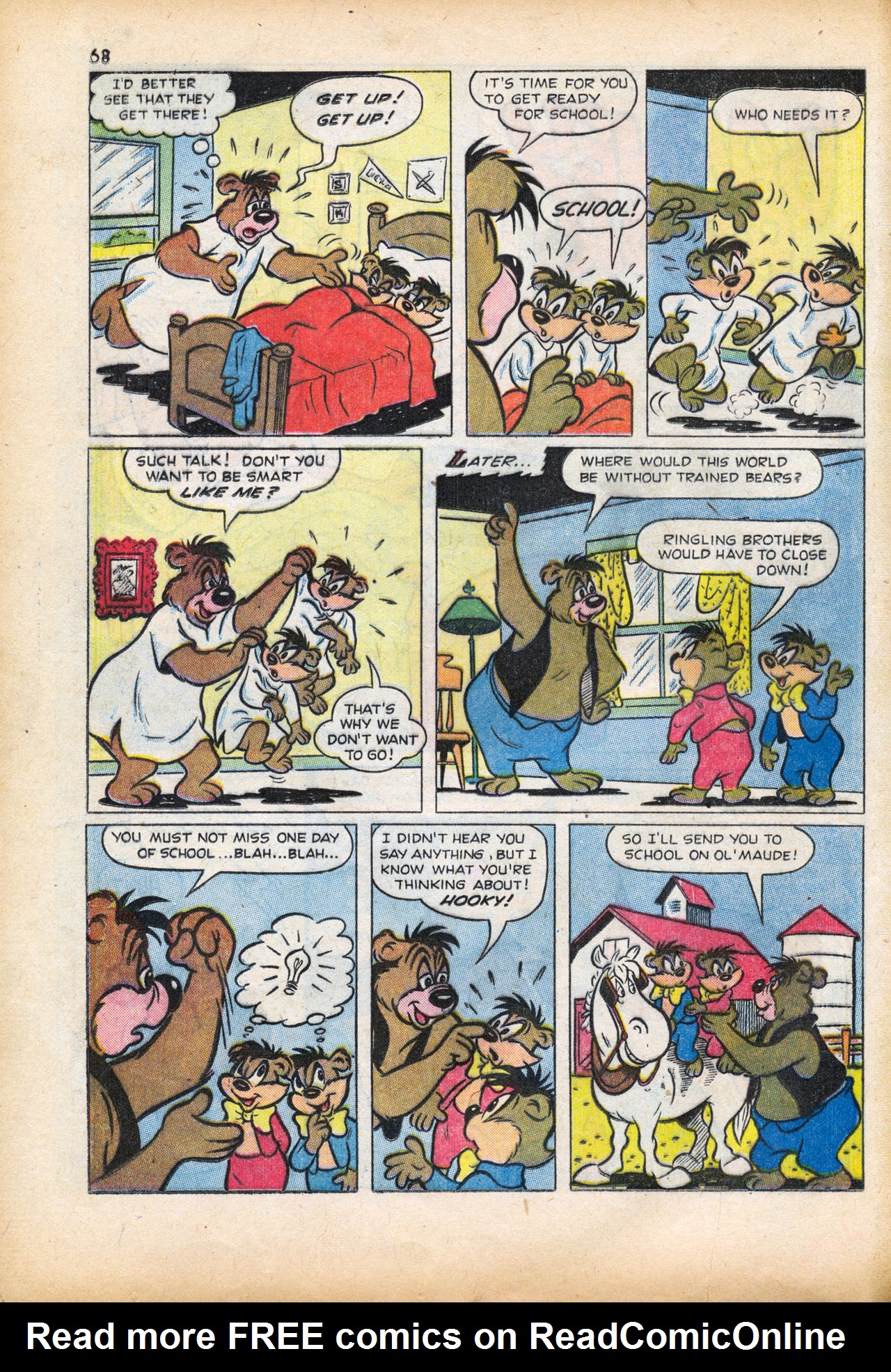 Read online Tom & Jerry's Back to School comic -  Issue # TPB - 70