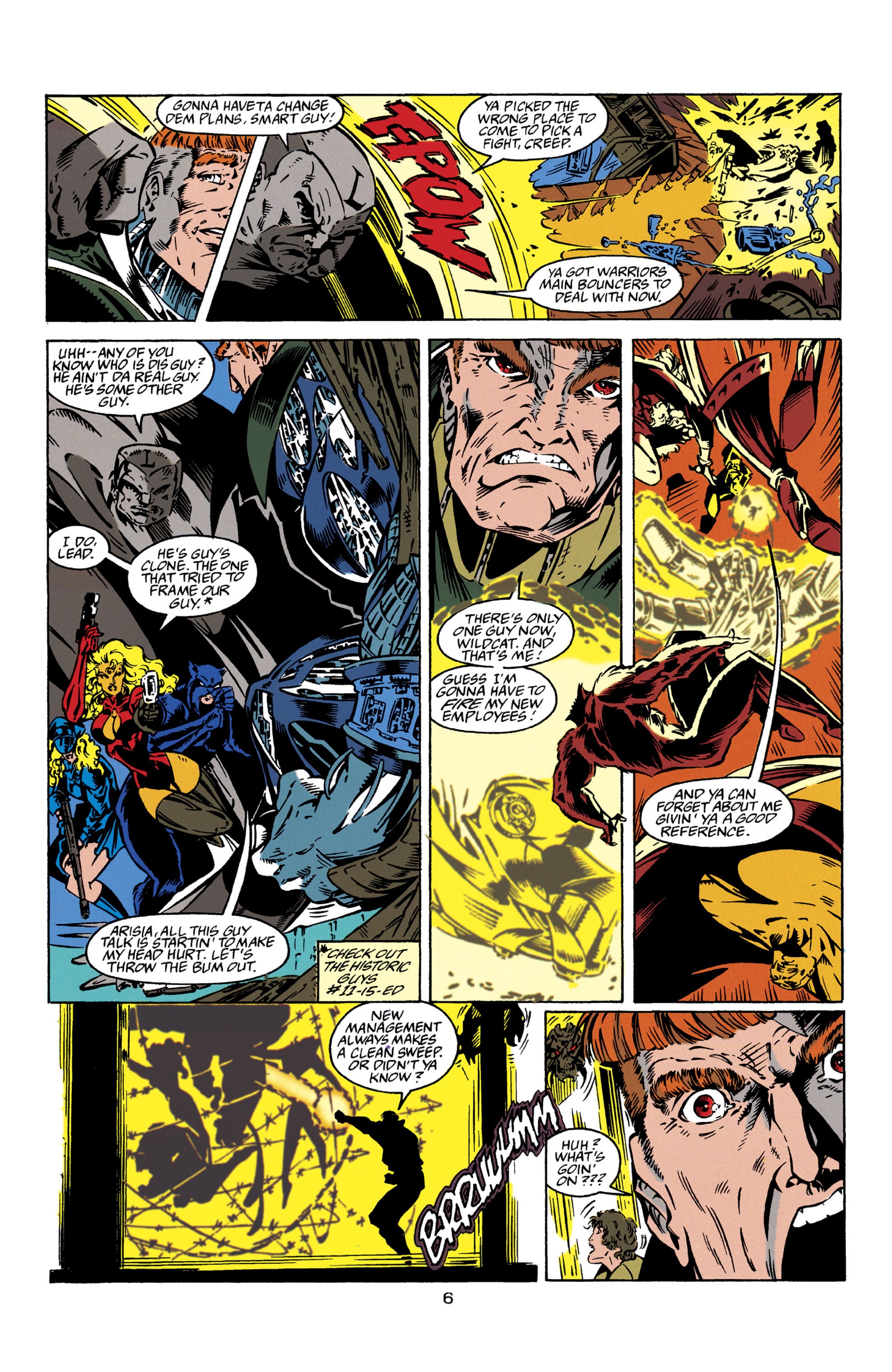 Read online Guy Gardner: Warrior comic -  Issue #36 - 6