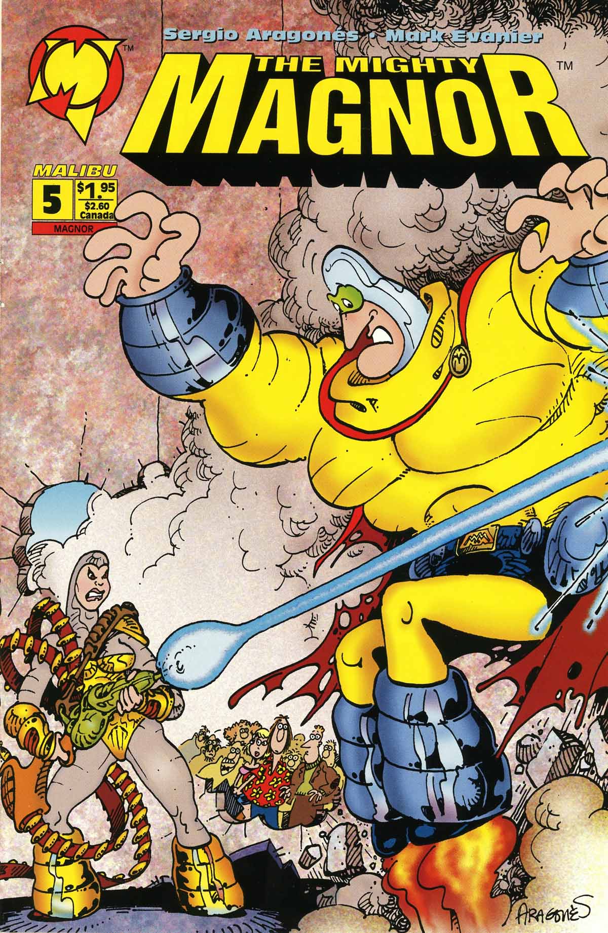 Read online The Mighty Magnor comic -  Issue #5 - 1