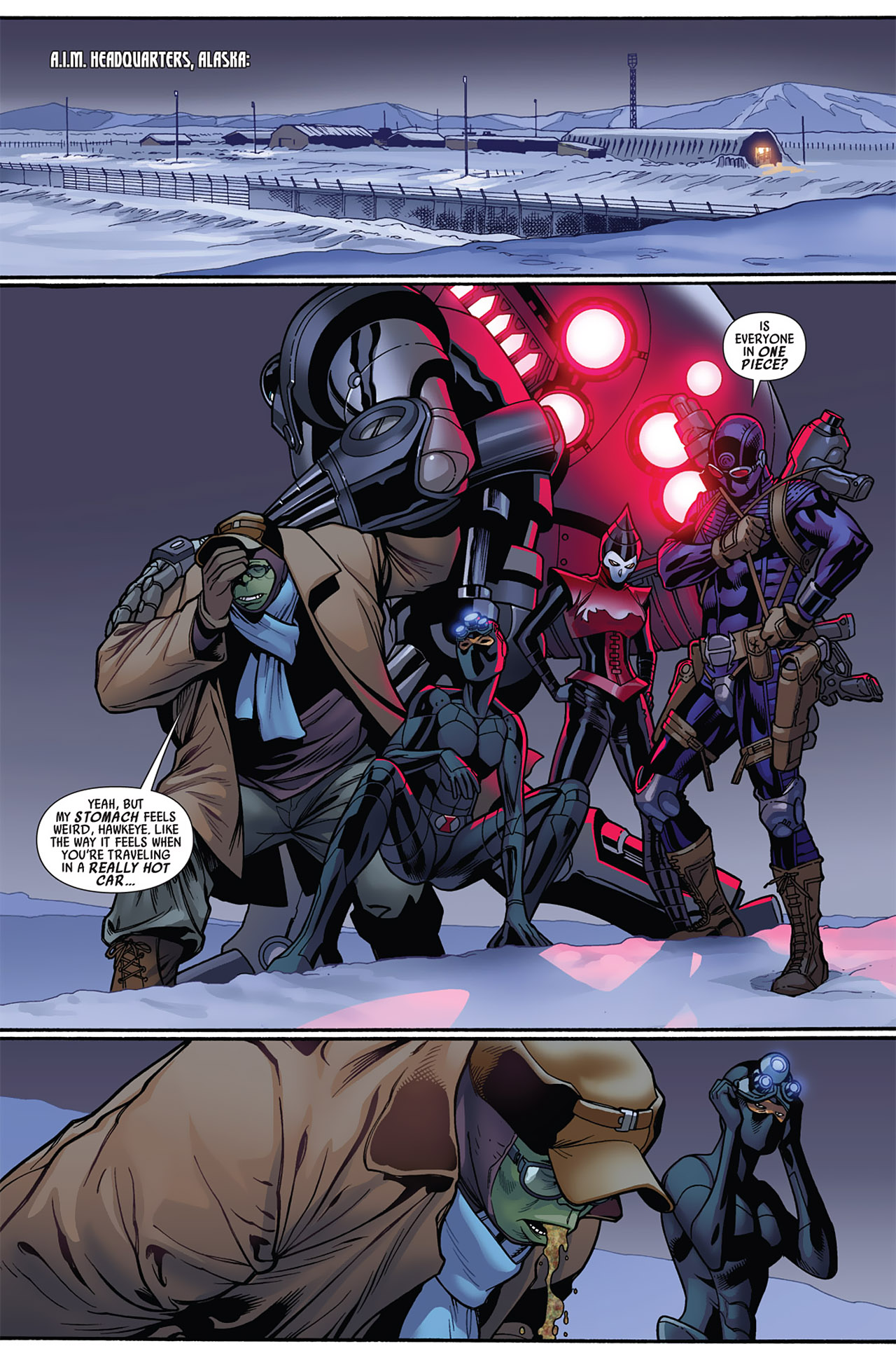 Read online Ultimate Avengers comic -  Issue #5 - 7