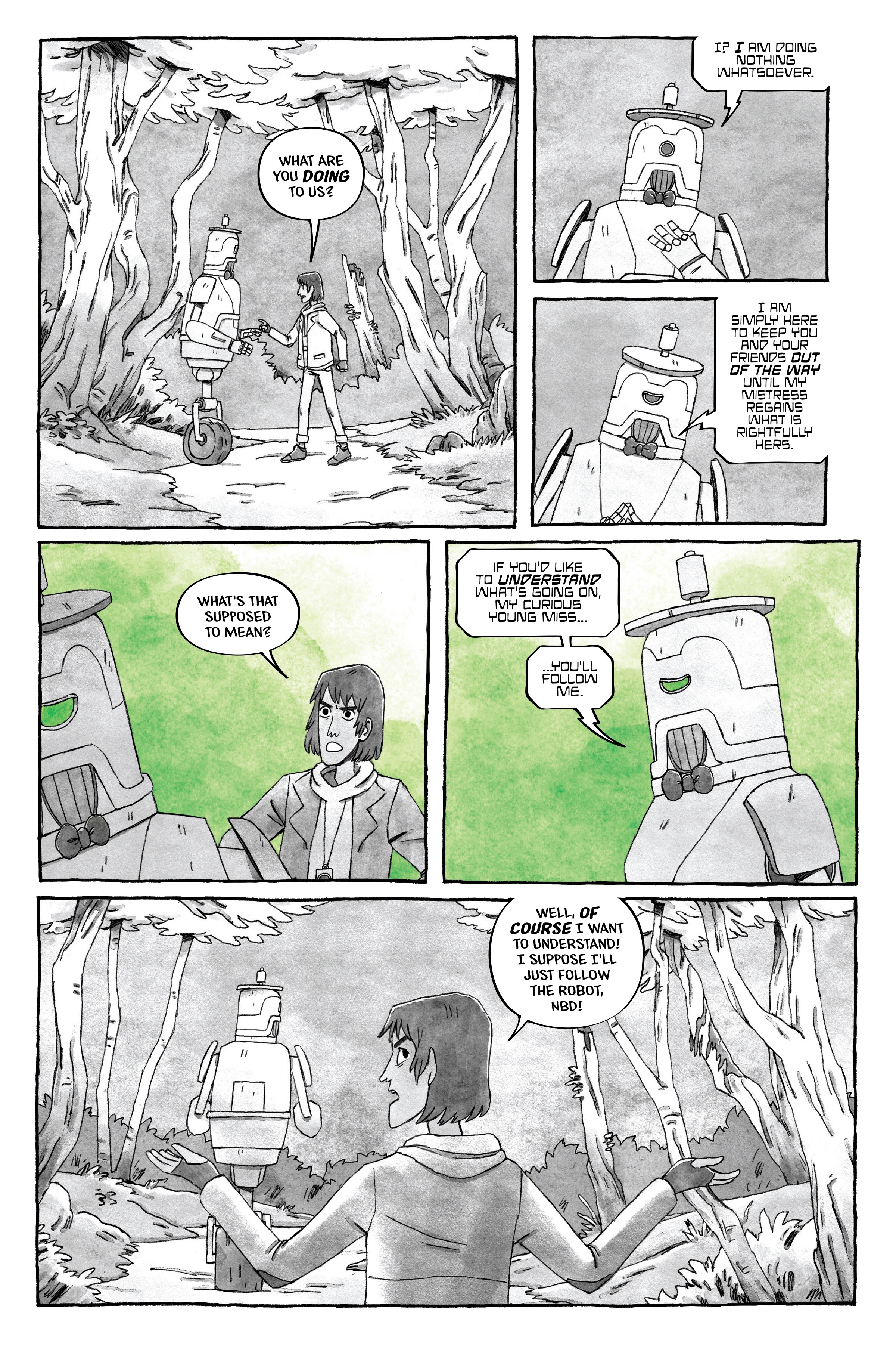 Read online Lumberjanes: The Infernal Compass comic -  Issue # TPB - 55