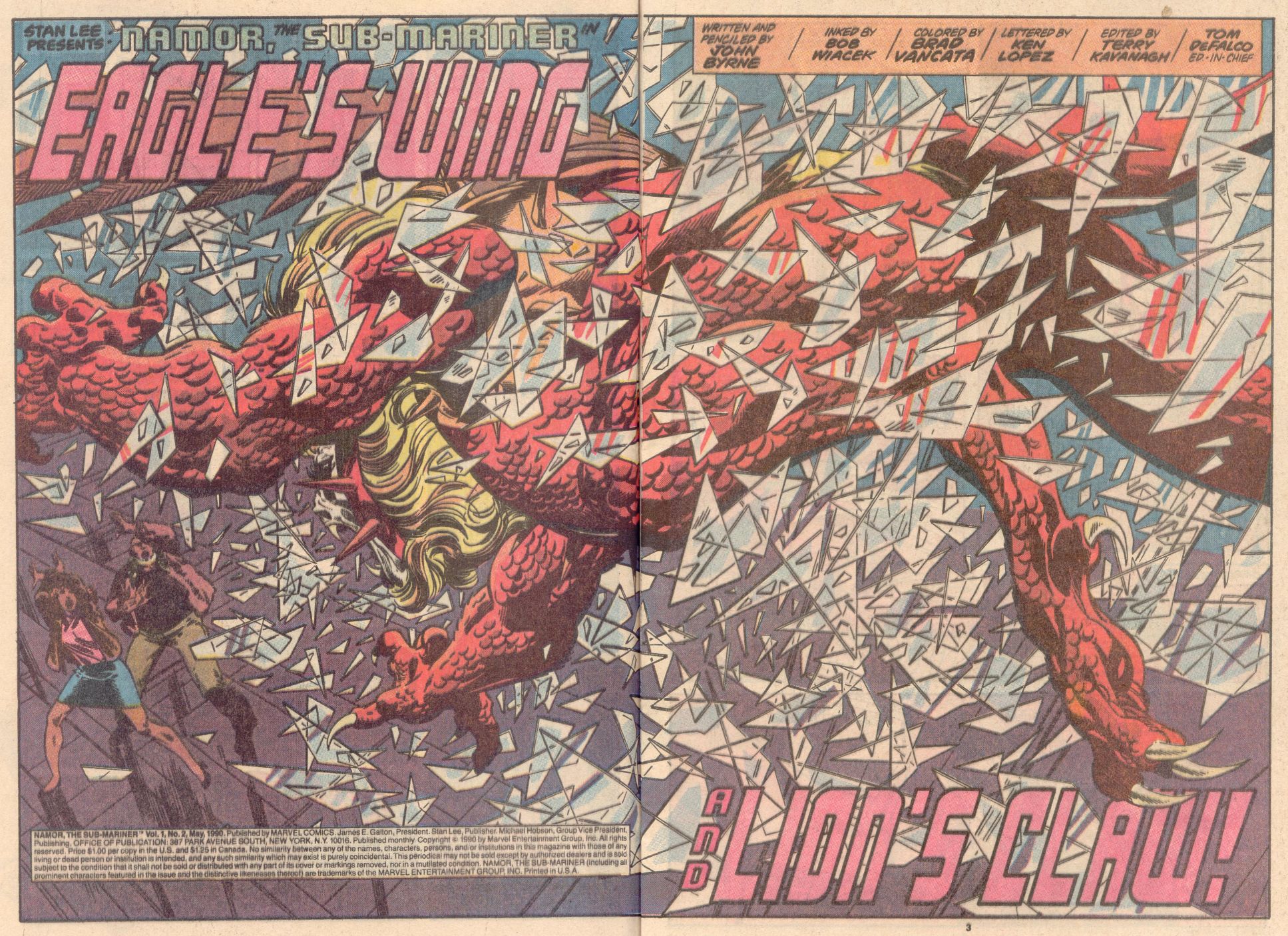 Read online Namor, The Sub-Mariner comic -  Issue #2 - 3