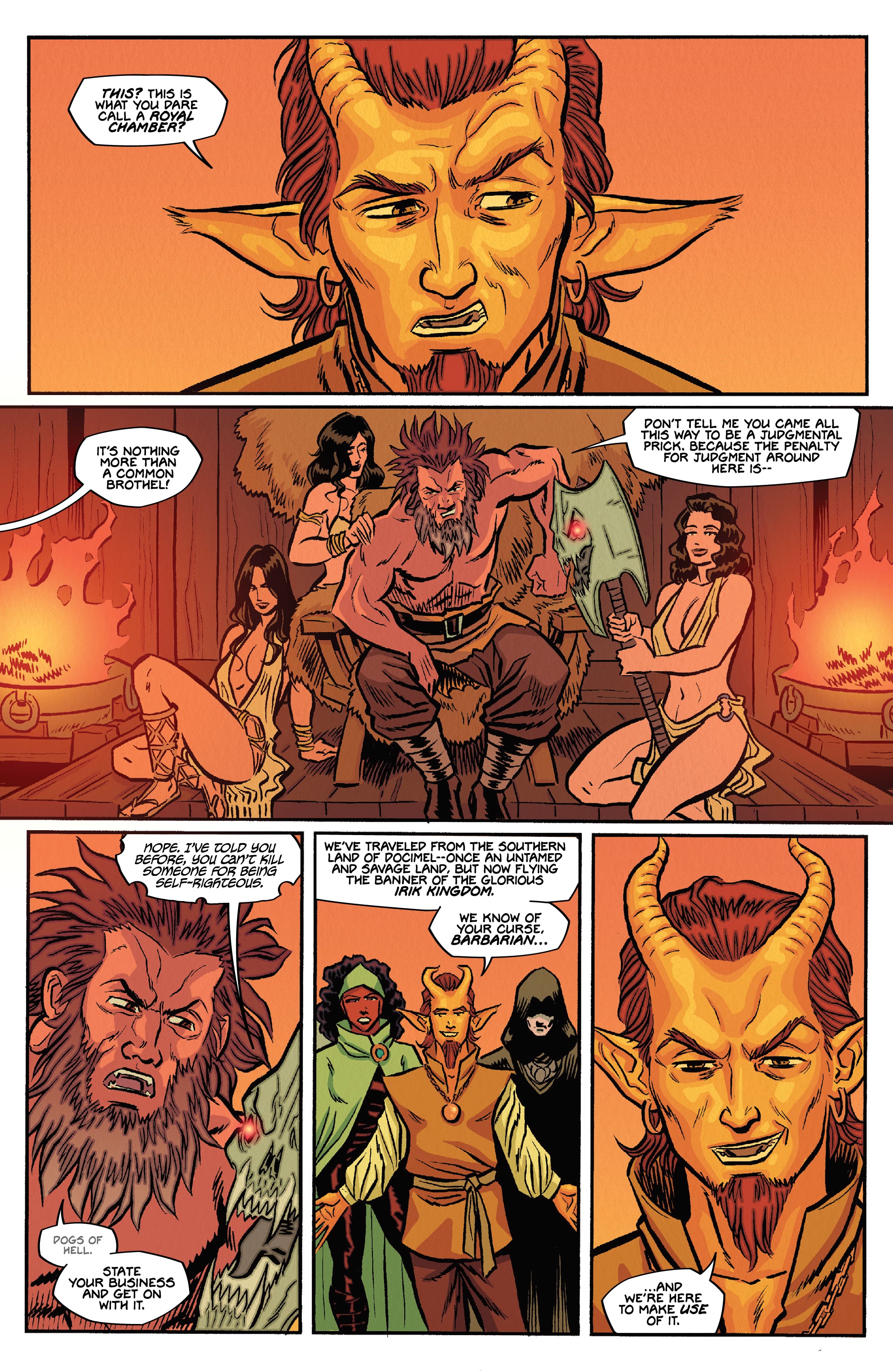 Read online Barbaric: The Harvest Blades comic -  Issue # Full - 12
