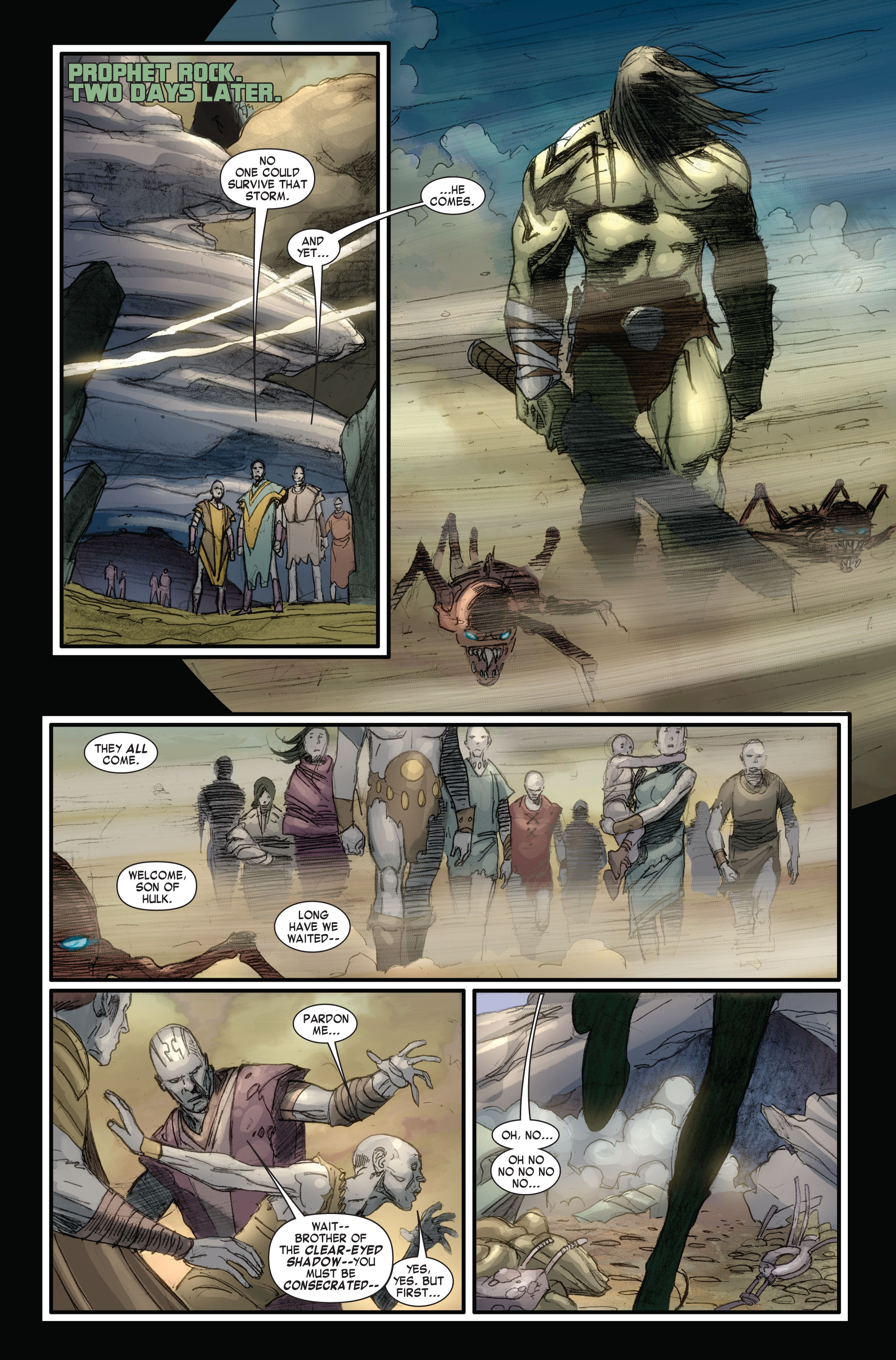 Read online Skaar: Son of Hulk comic -  Issue #4 - 12