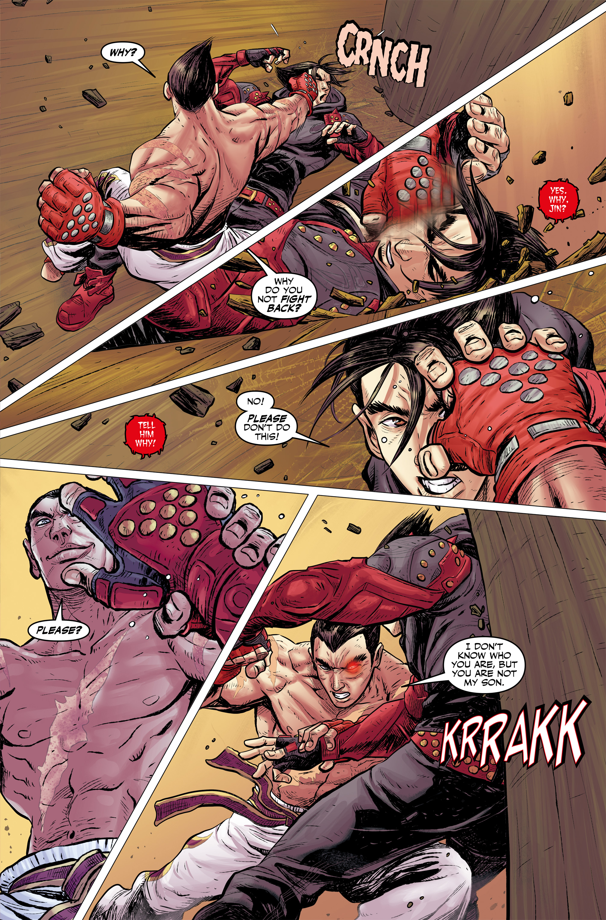 Read online Tekken comic -  Issue #2 - 12